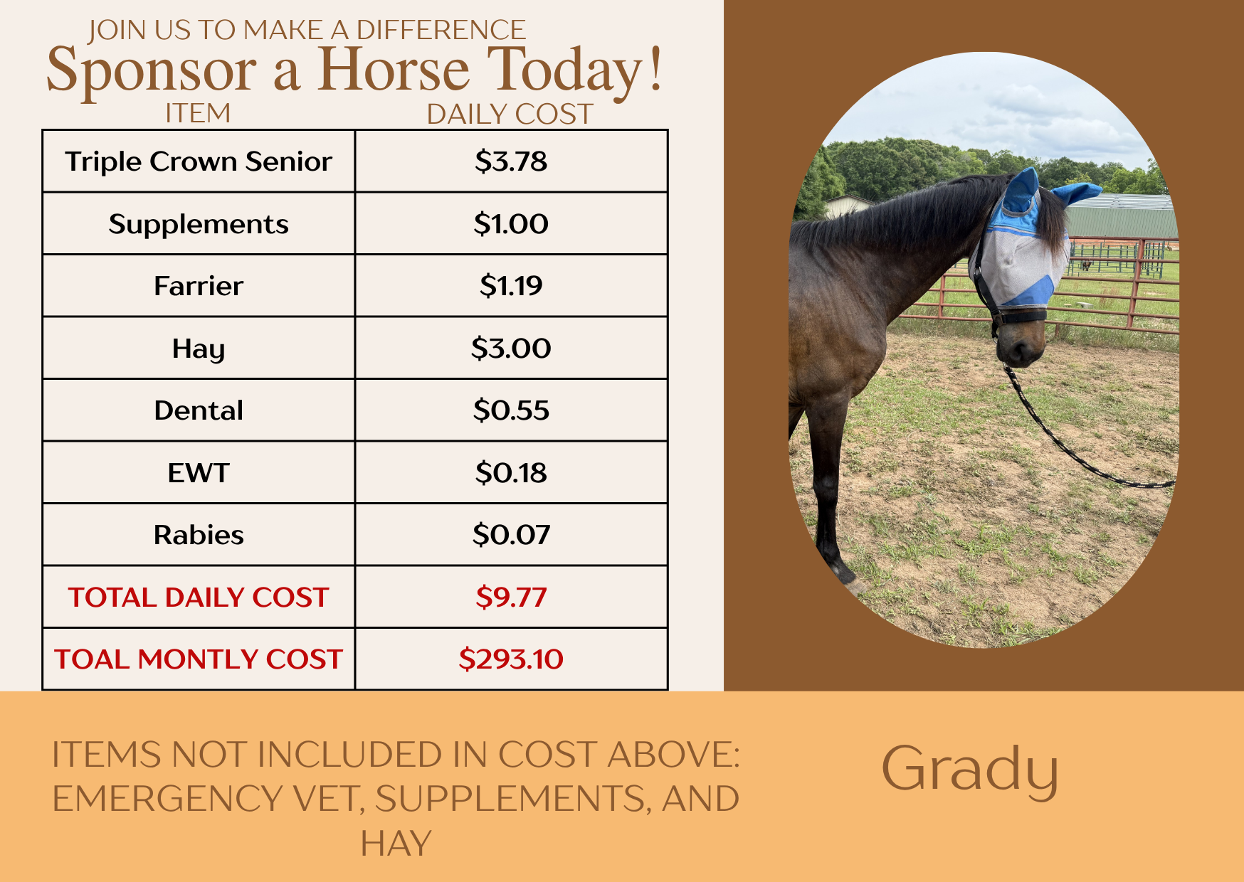 Campaign cover for Grady Sponsorship