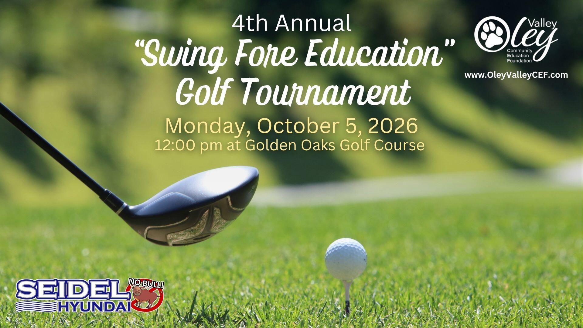Campaign cover image for 2026 Golf Tournament Registration