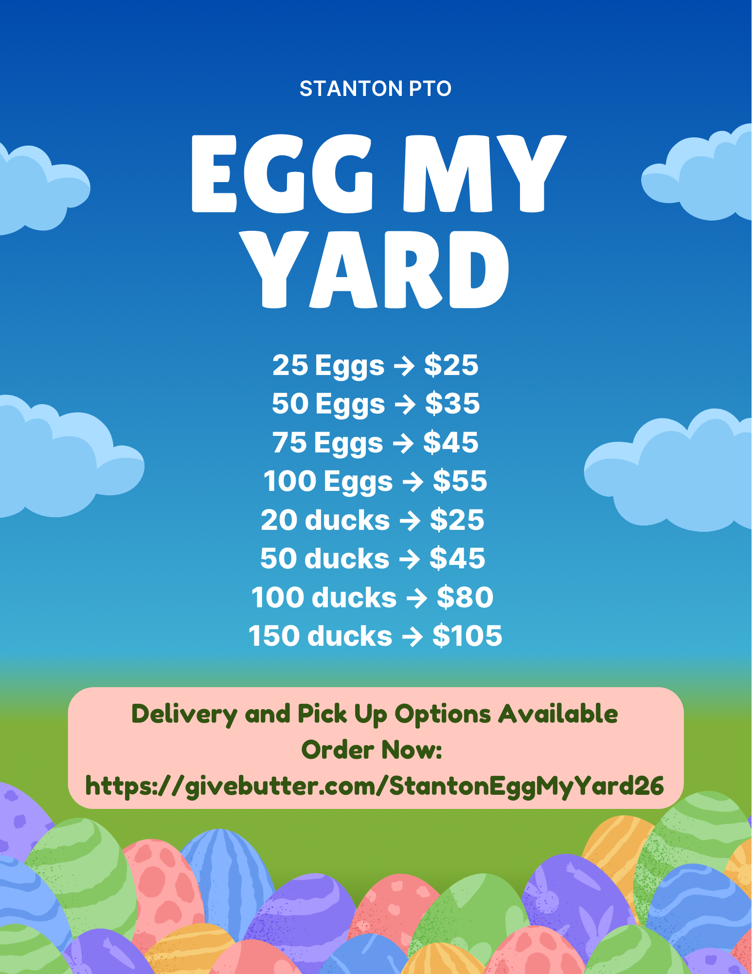 Campaign cover image for Egg My Yard 2026