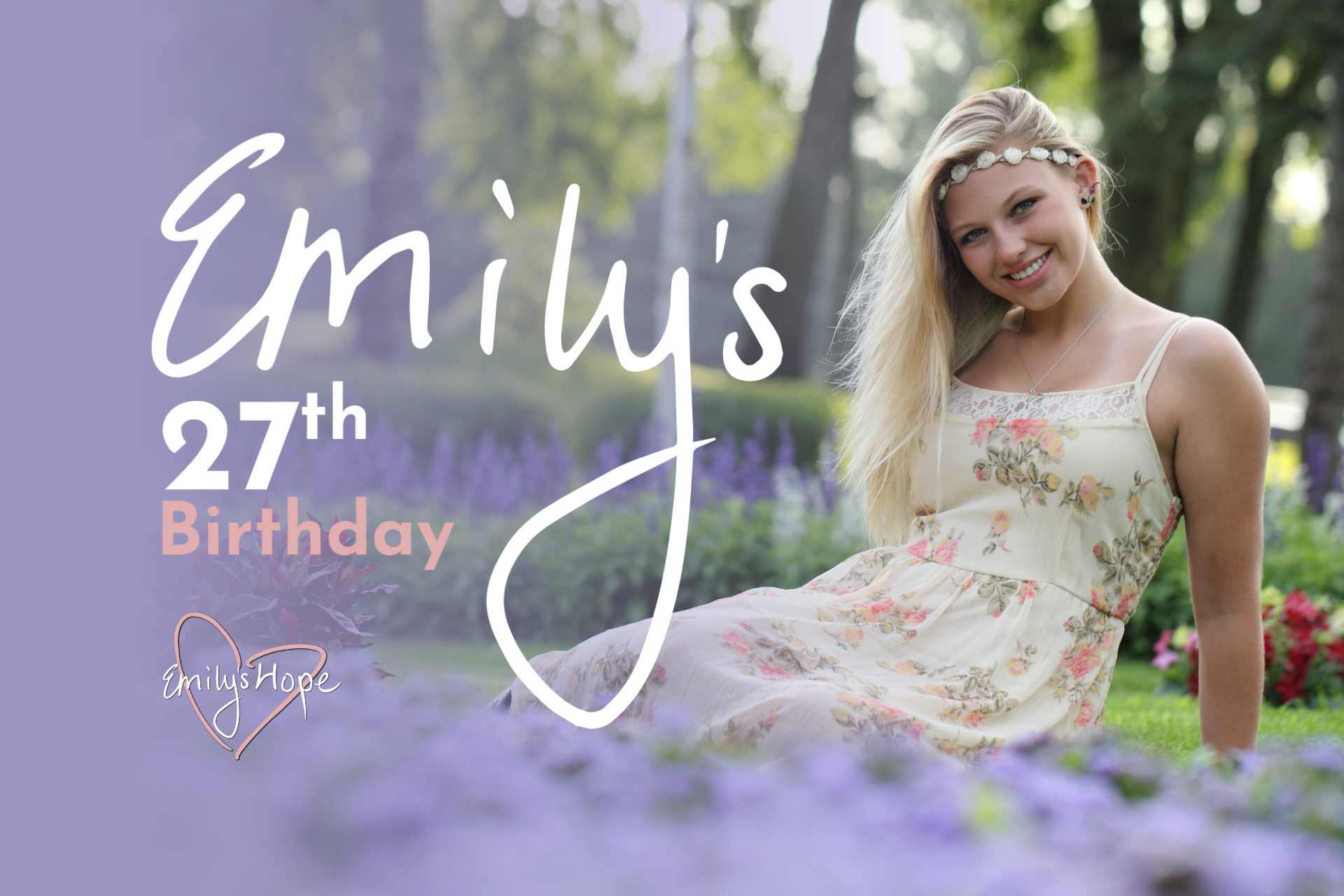 Campaign cover image for Emily's 27th Birthday Fundraiser