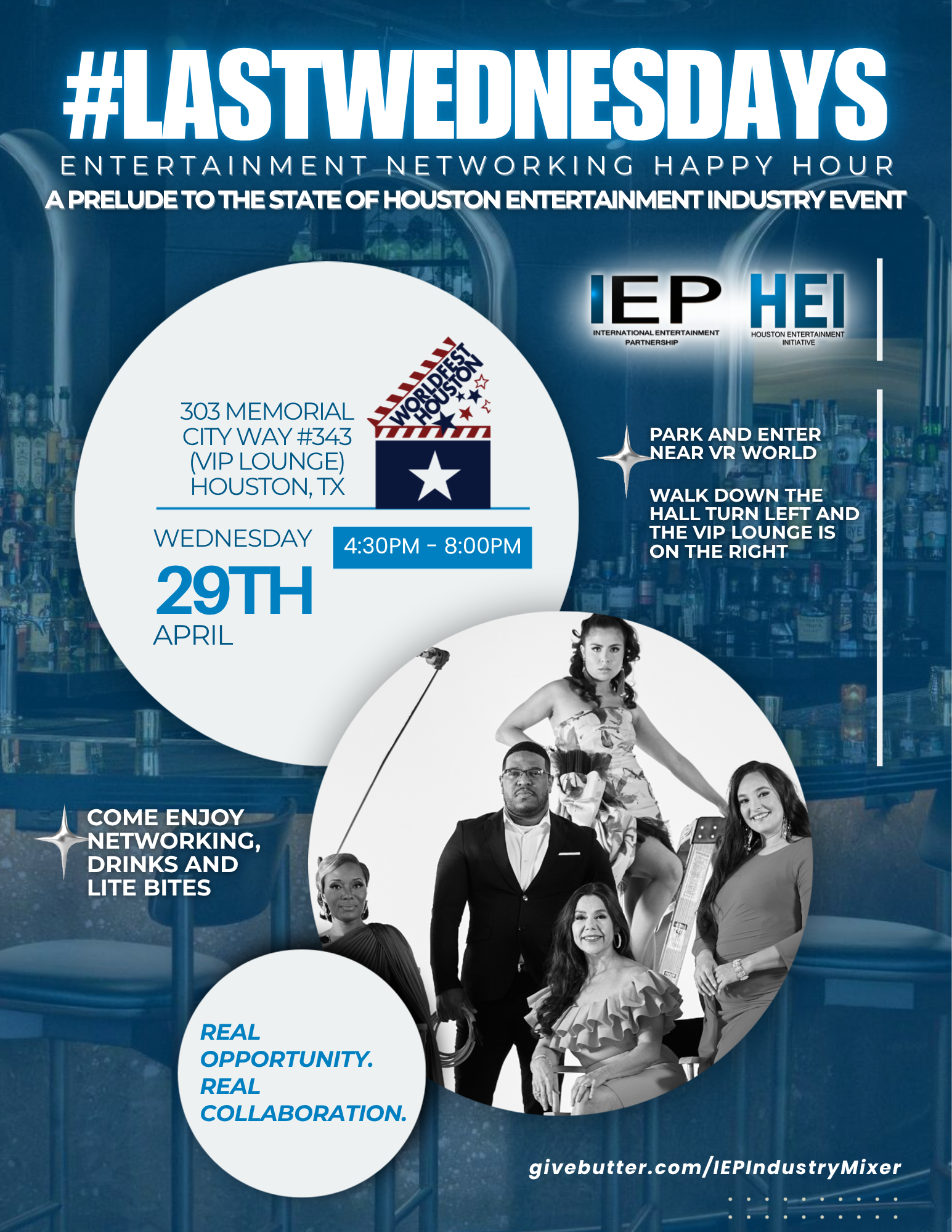 Campaign cover image for #LastWednesdays - IEP Entertainment Industry Networking Mixer