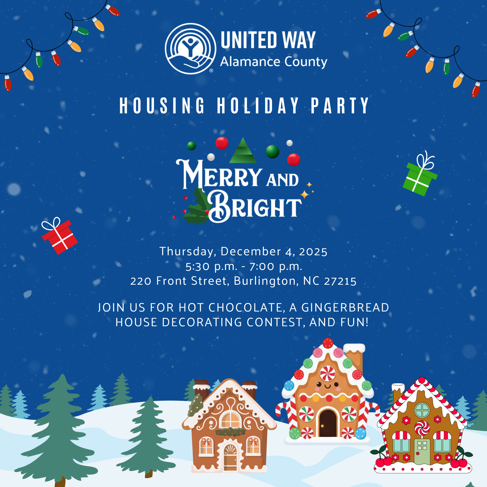 Campaign cover image for Housing Holiday Party