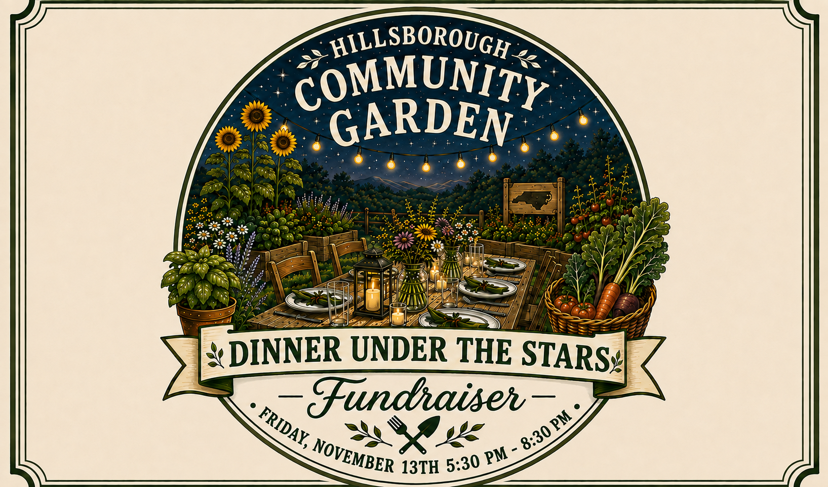 Campaign cover image for Dinner Under the Stars 11/13/26