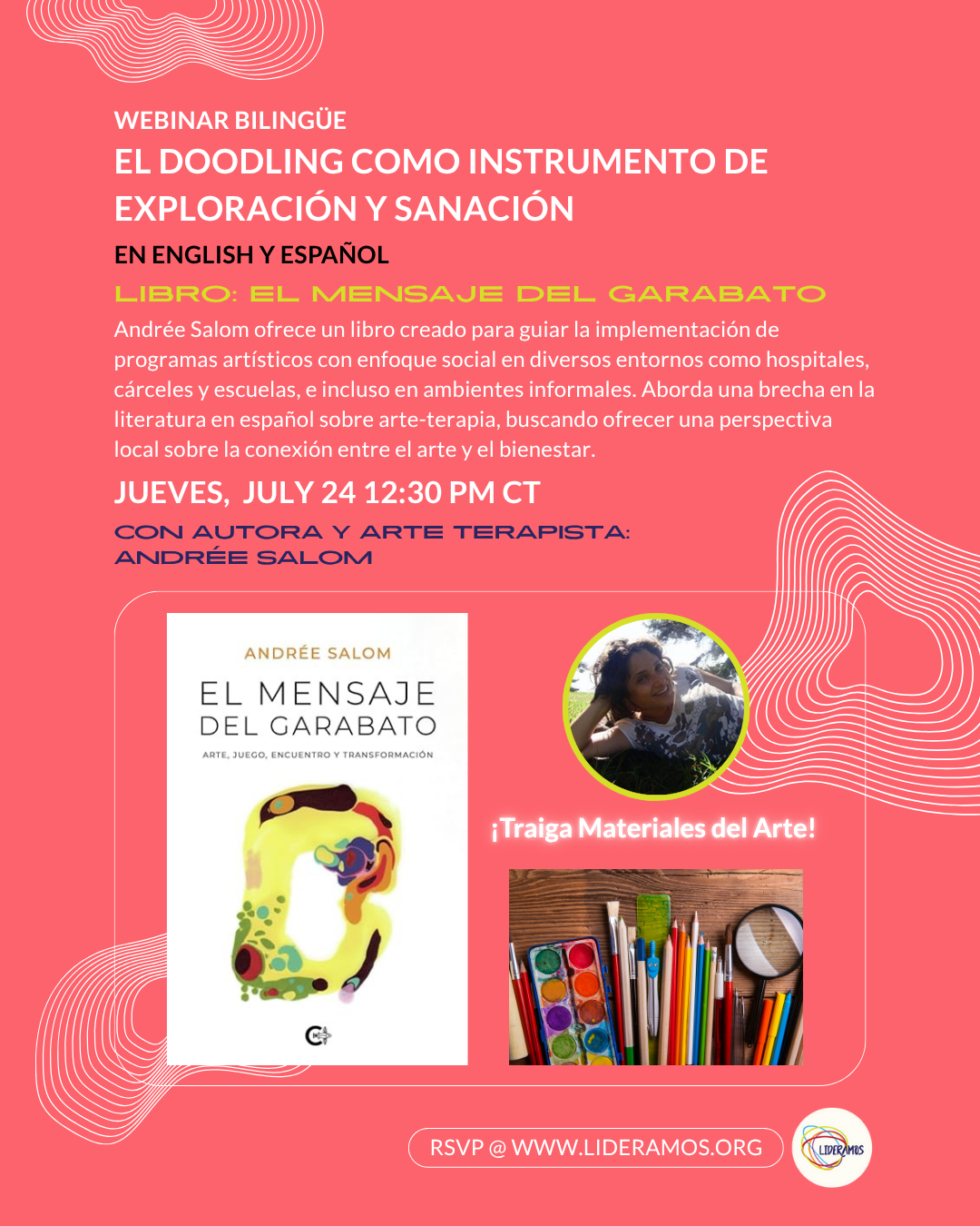 Campaign cover image for Bilingual Workshop: Doodling as a Tool for Inquiry & Healing