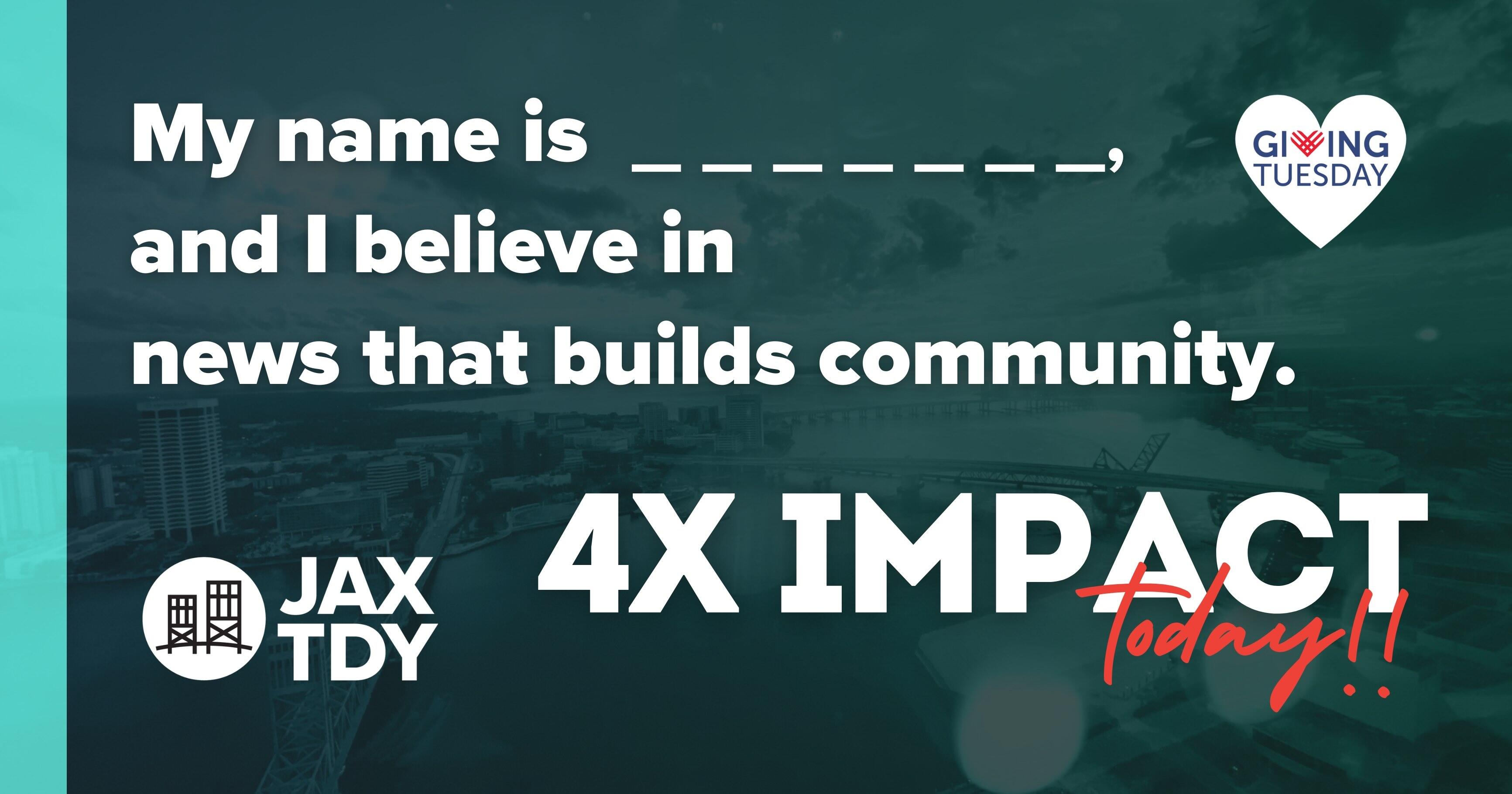 Campaign cover image for #GivingNewsDay with Jax Today