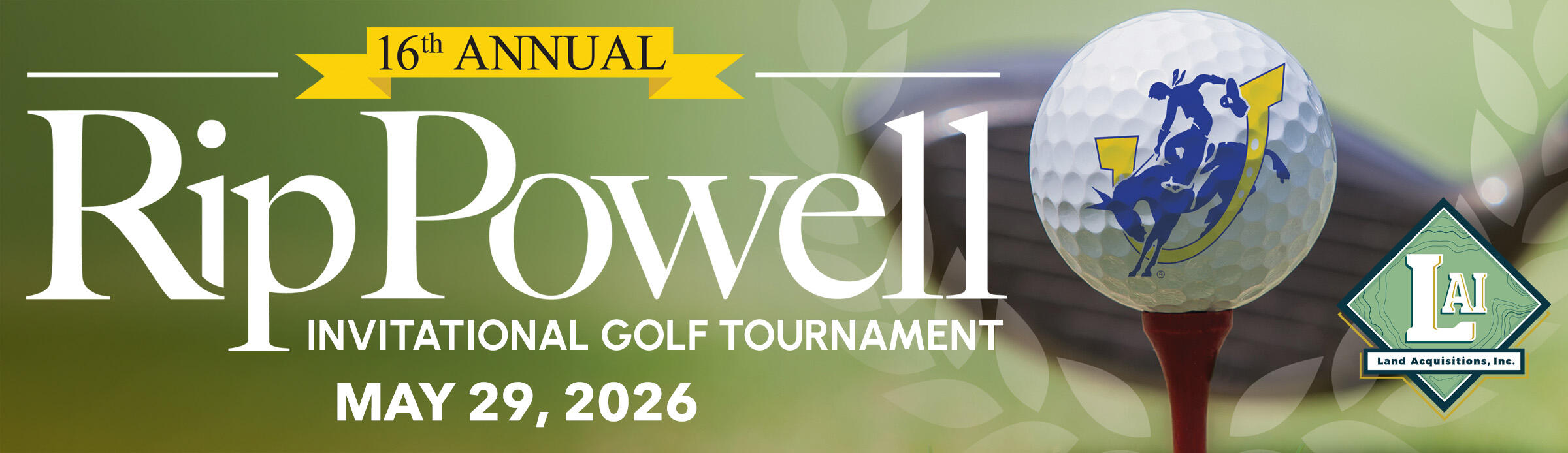 Campaign cover image for 2026 Rip Powell Silent Auction