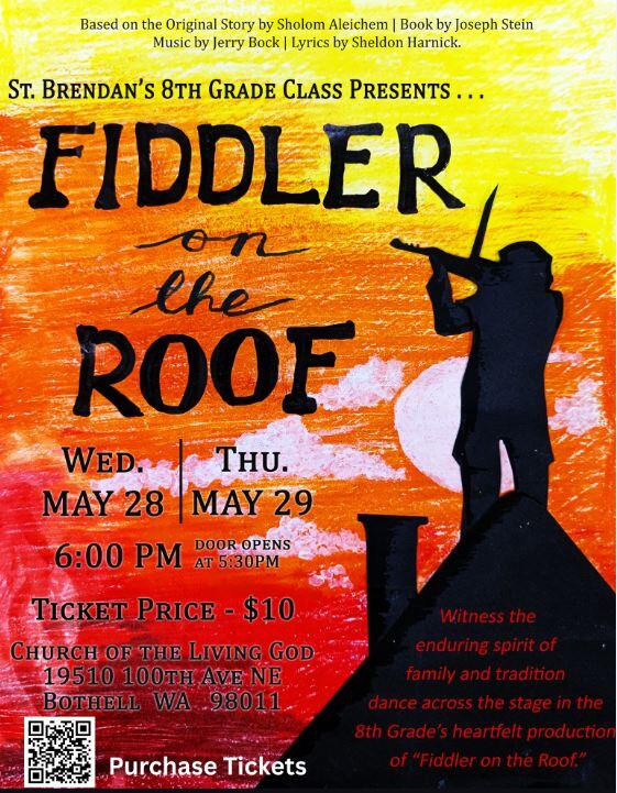 Campaign cover image for 8th Grade Play-Fiddler on the Roof