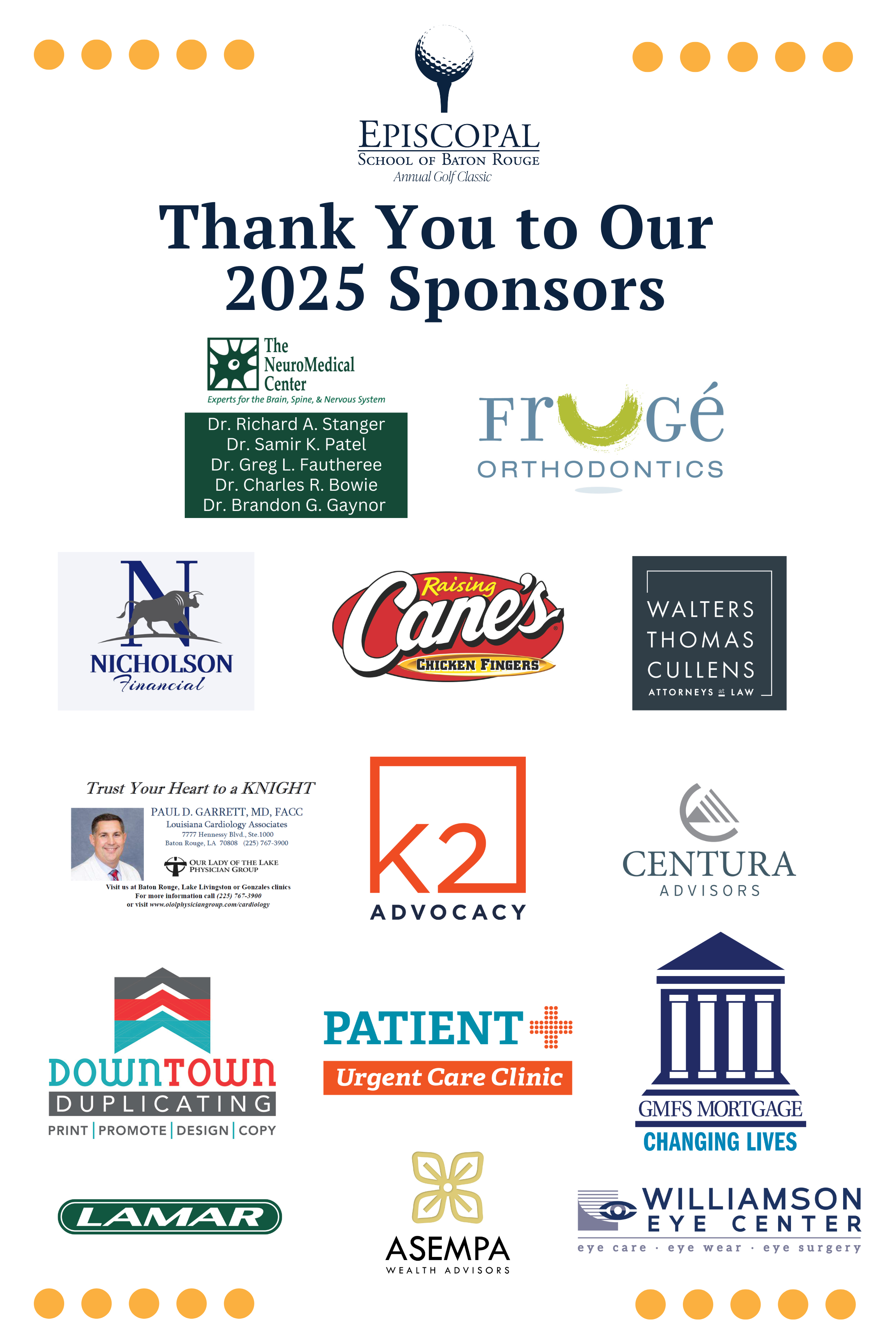 Campaign cover image for Squires Golf Classic