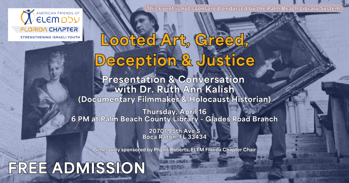 Campaign cover image for Looted Art, Greed, Deception & Justice