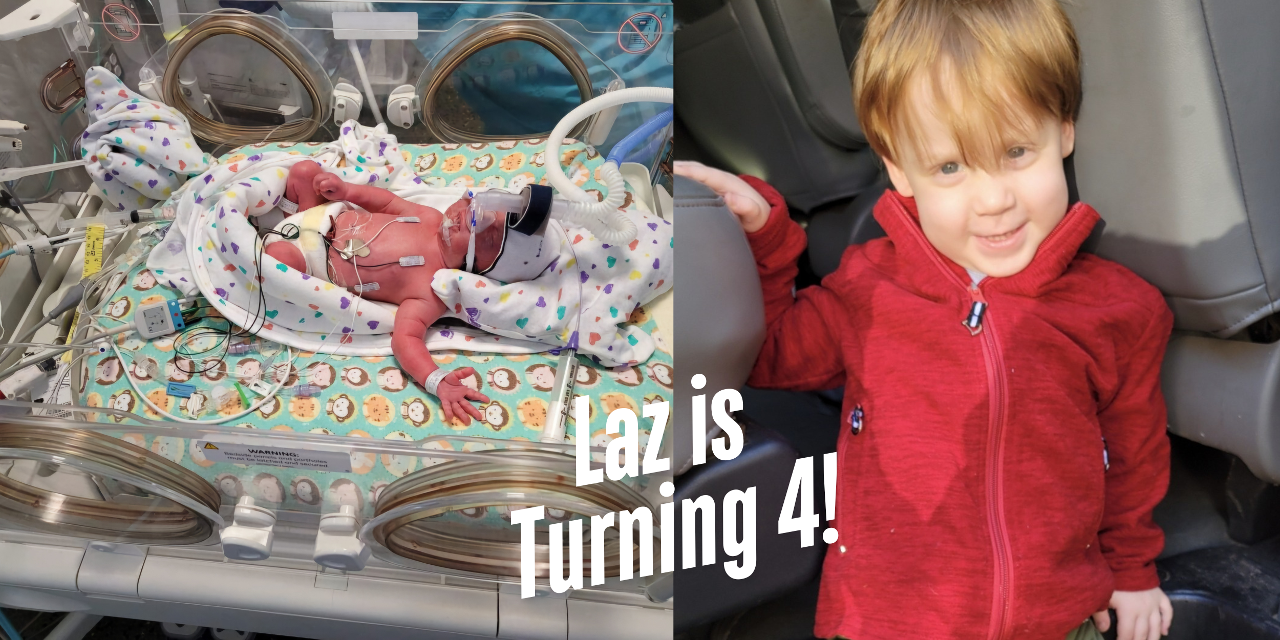 Campaign cover image for Laz's Fourth Birthday Fundraiser