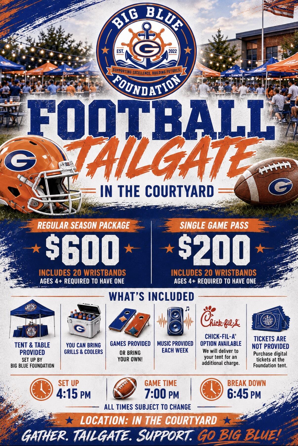 Campaign cover for 2026-2027 Tailgate Package