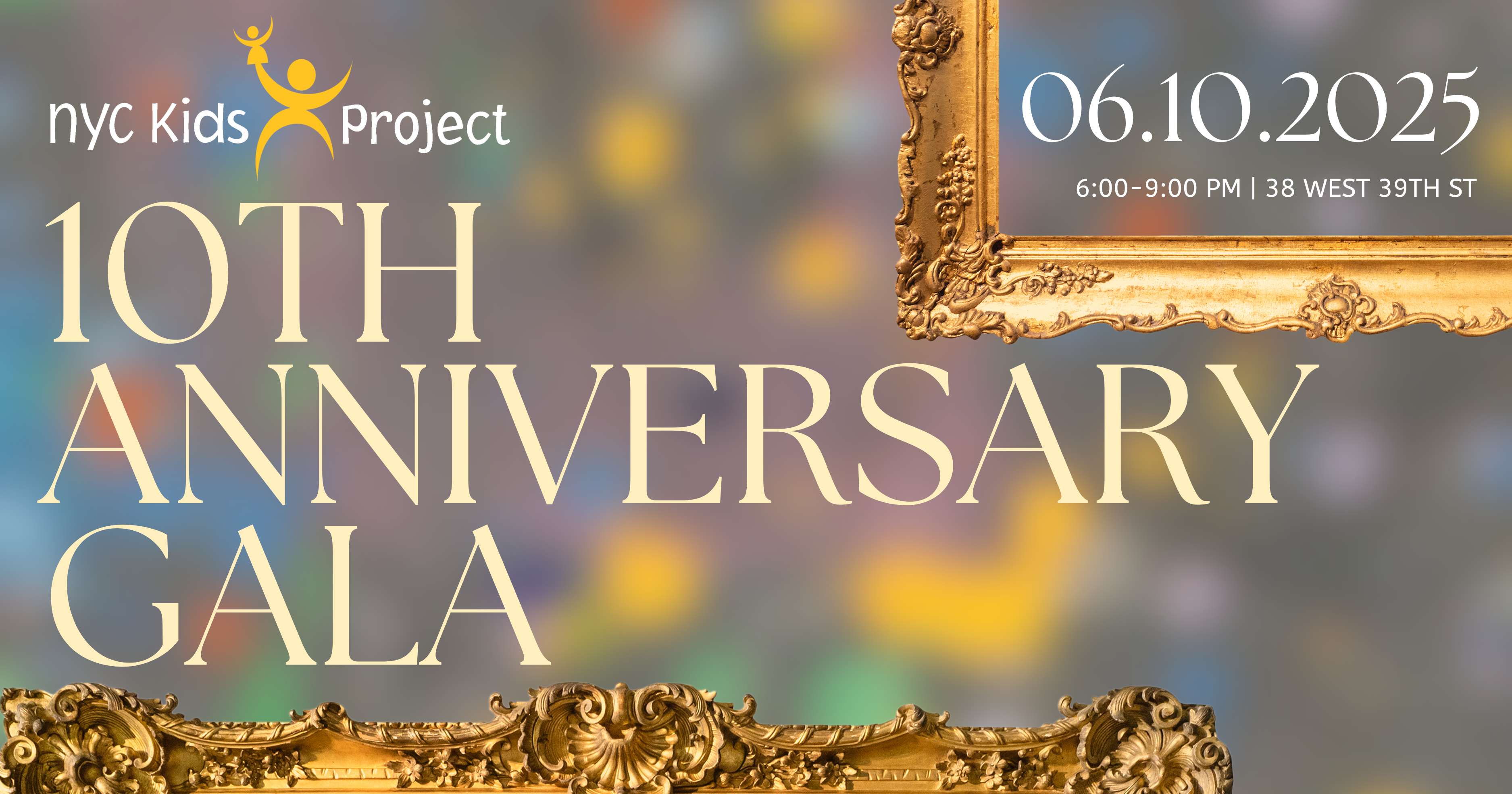 Campaign cover image for NYC Kids Project's 10th Anniversary Gala