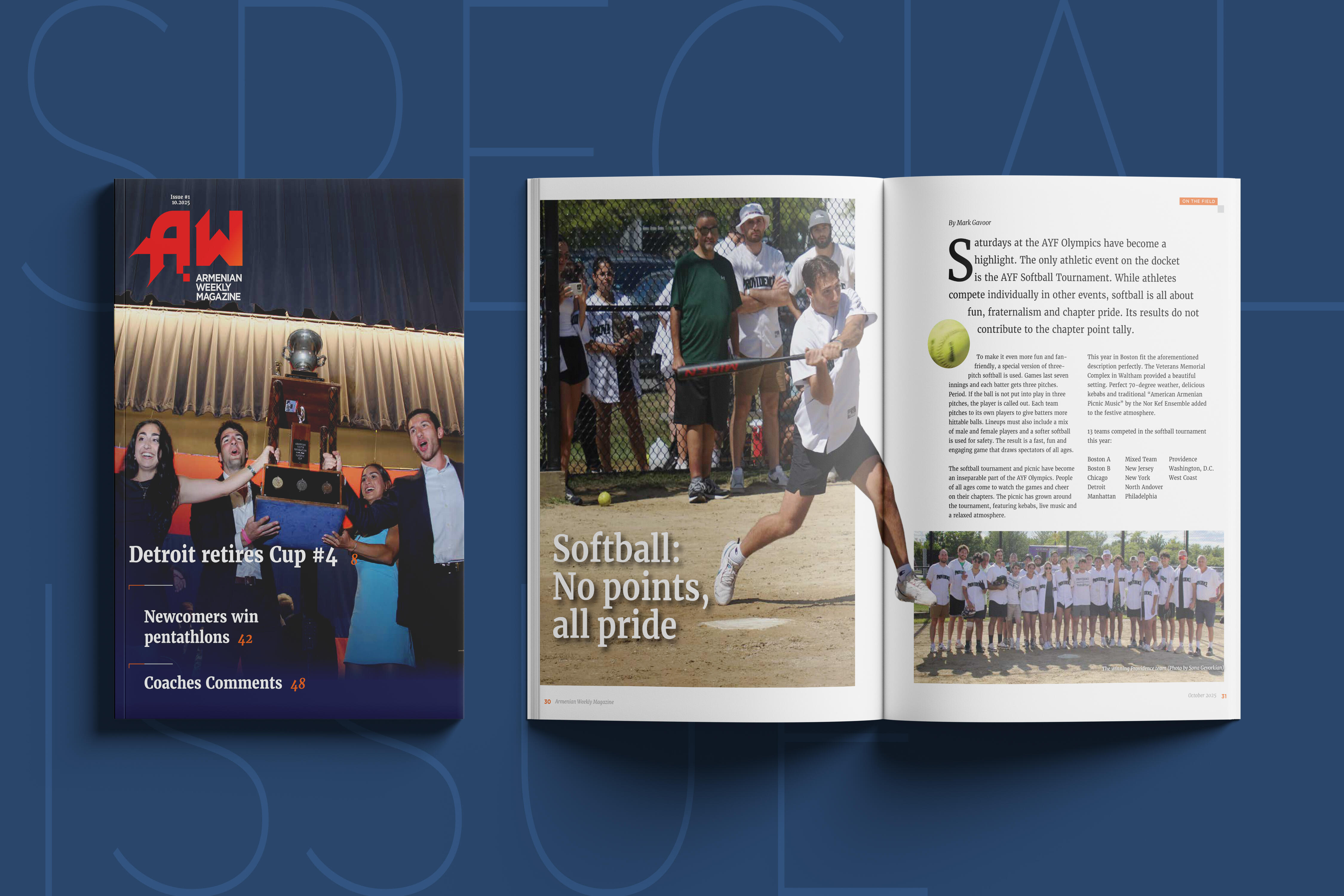 Campaign cover image for Armenian Weekly and Hairenik Magazine AYF Olympics Issue Sponsorship