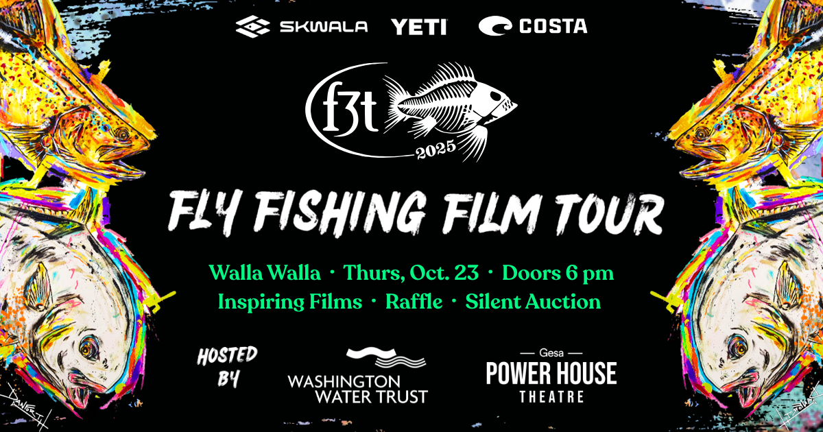 Campaign cover image for The Fly Fishing Film Tour hosted by Washington Water Trust