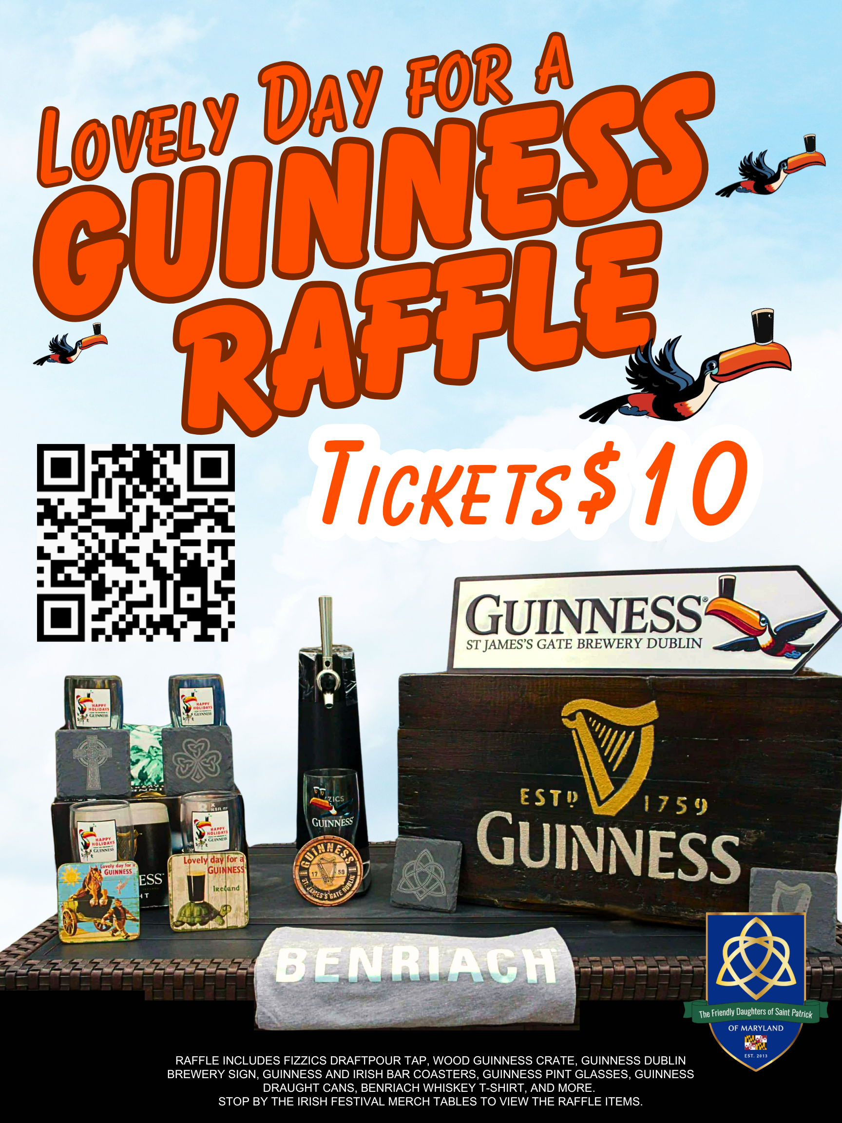 Campaign cover image for FDSP 2025 Guinness Raffle
