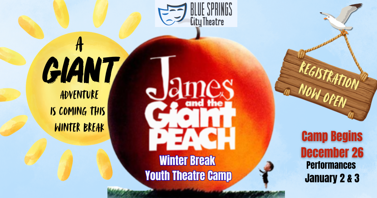 Campaign cover image for James and the Giant Peach - Winter Break Camp
