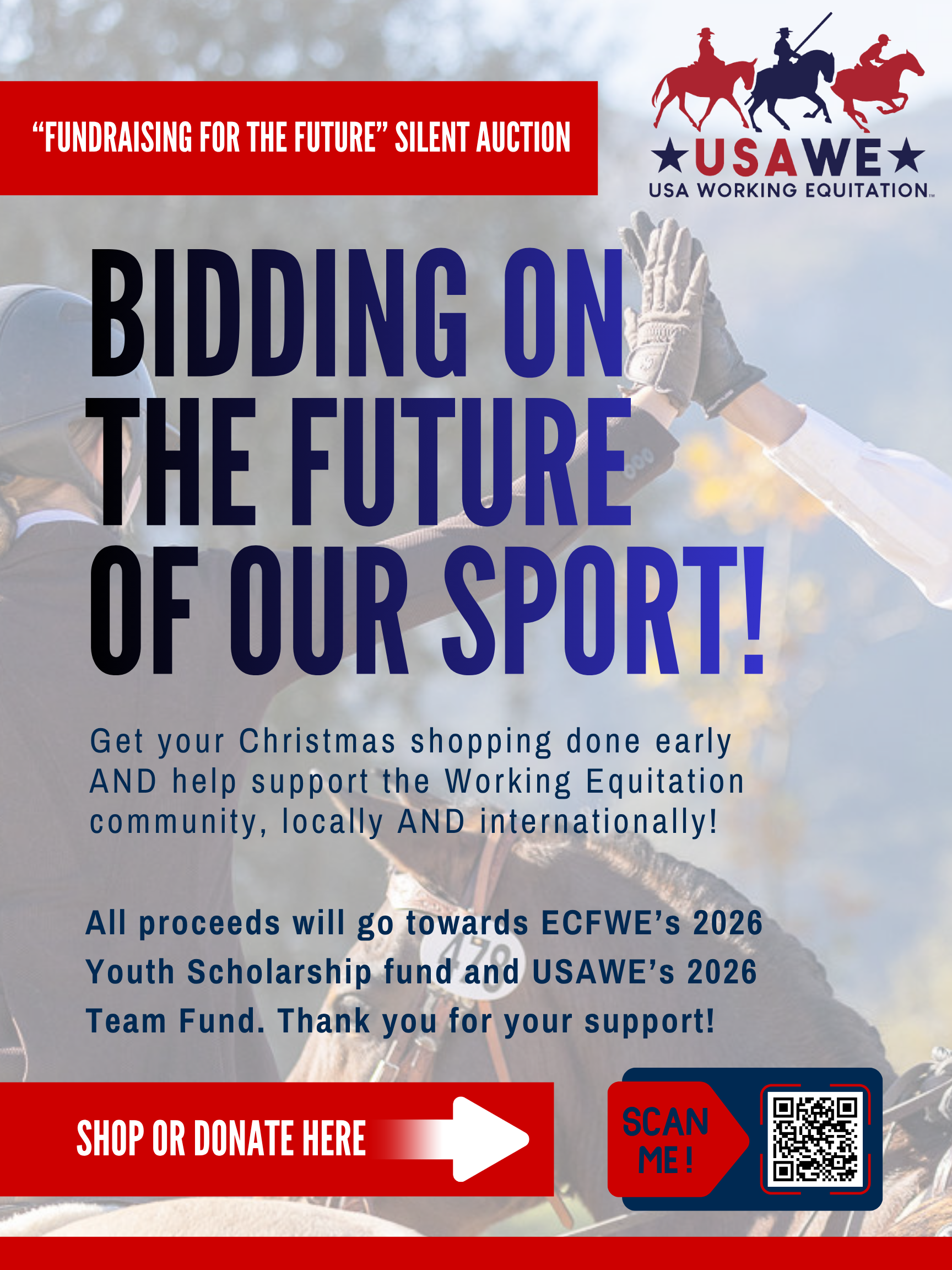 Campaign cover image for "Riding Into the Future" ECFWE Silent Auction