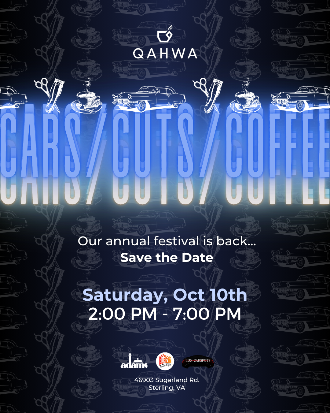 Campaign cover image for Cars, Cuts, & Coffee