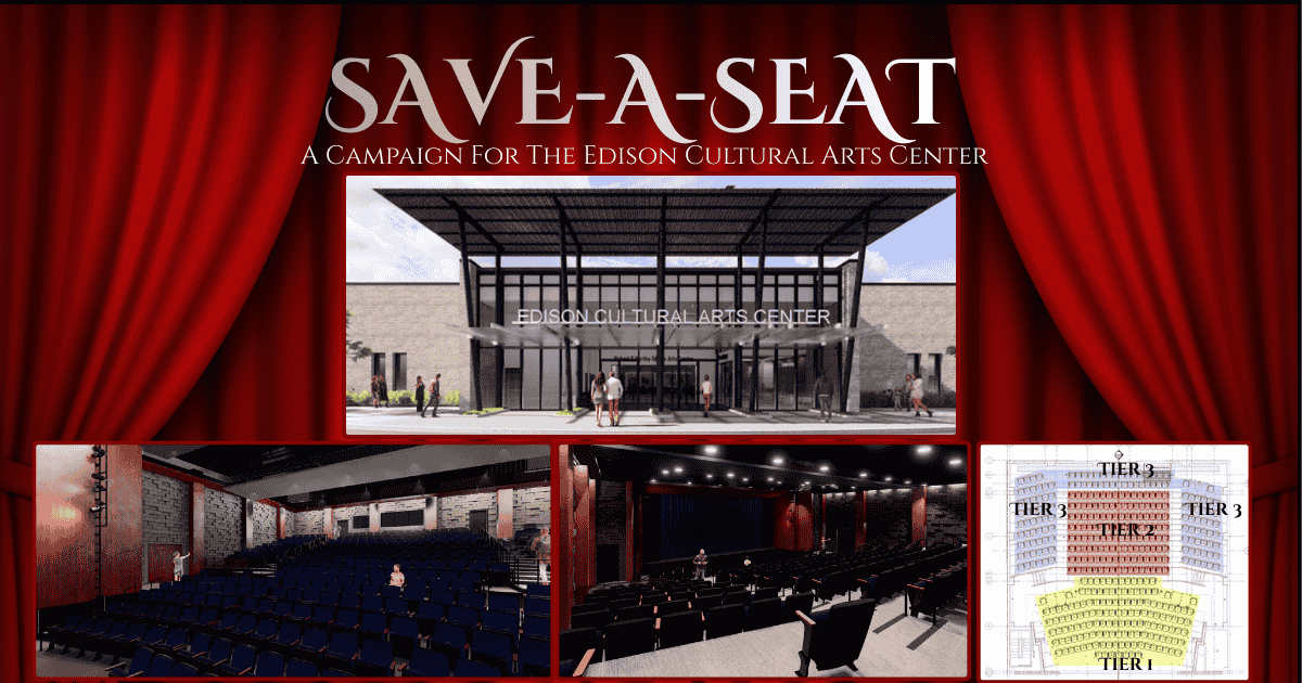 Campaign cover image for Save-A-Seat: The Edison Cultural Arts Center
