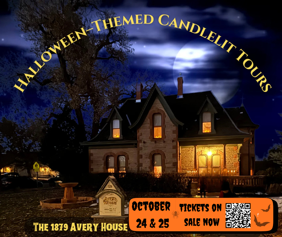 Campaign cover image for Halloween-Themed Candlelit Tours of The 1879 Avery House