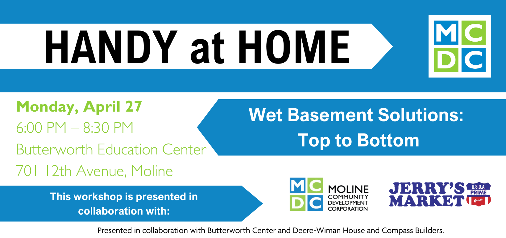 Campaign cover image for Handy at Home: Wet Basement Solutions: Top to Bottom
