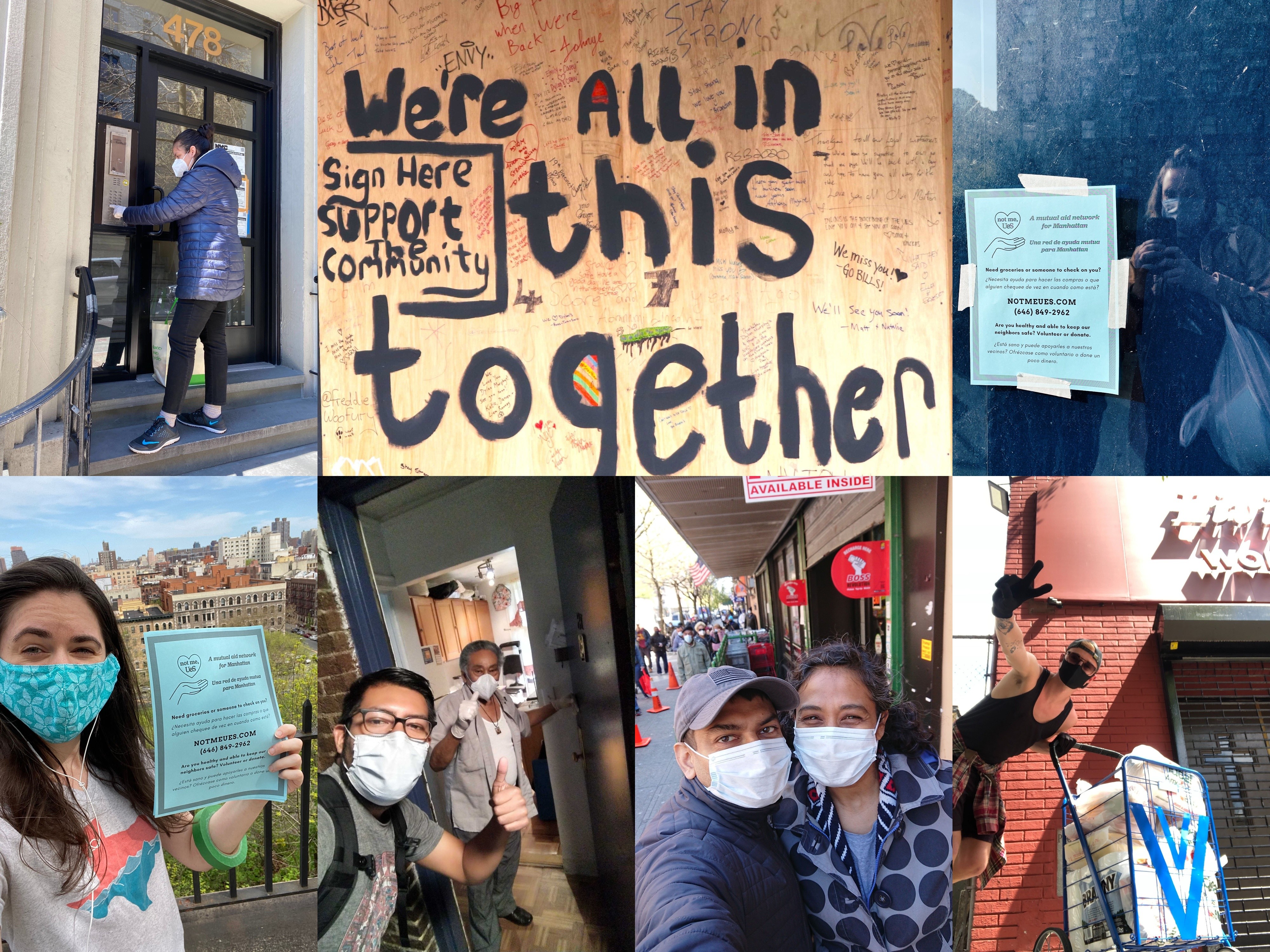 Campaign cover image for Not Me, UeS:  COVID-19 Mutual Aid in Manhattan