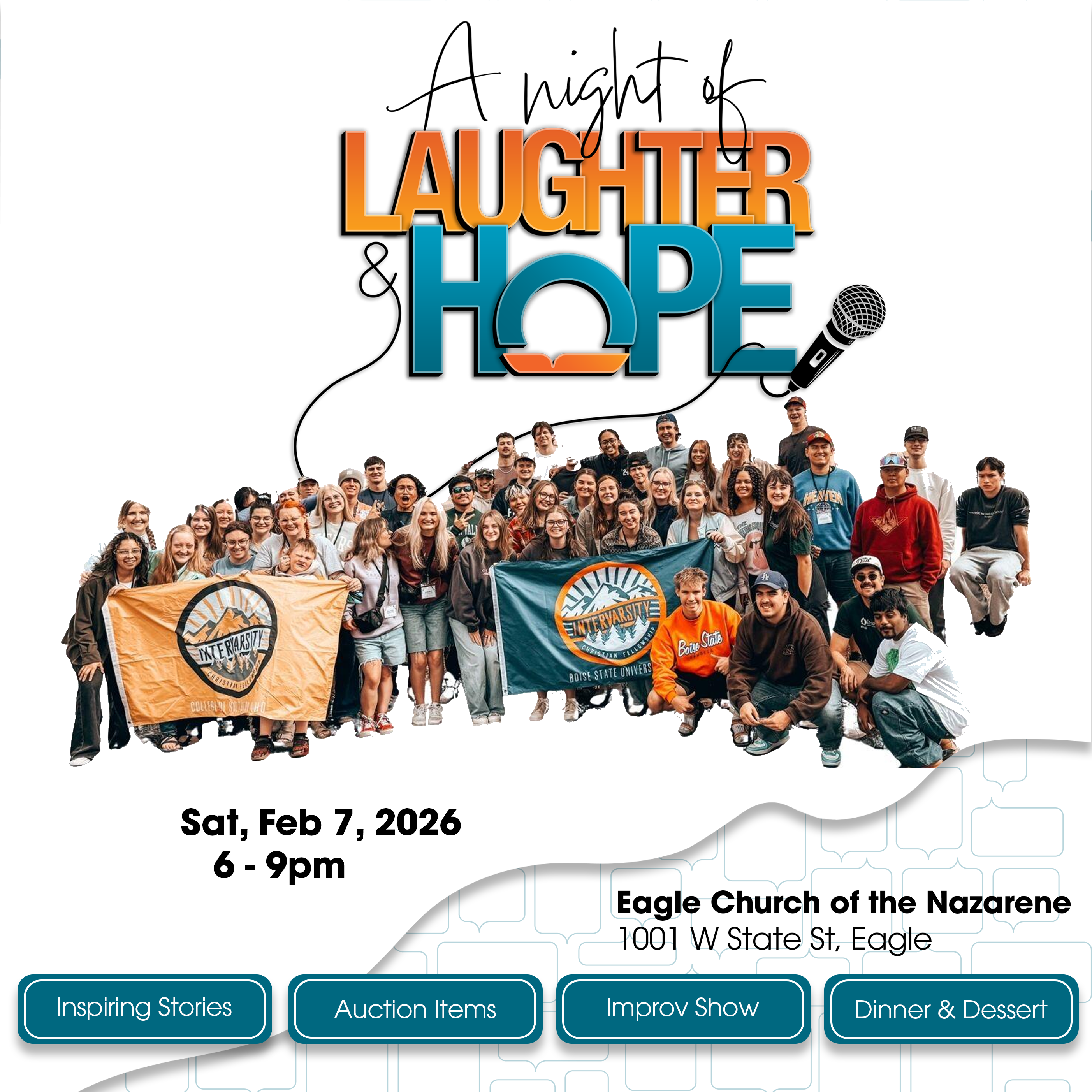 Campaign cover image for A Night of Laughter & Hope  Feb. 7th