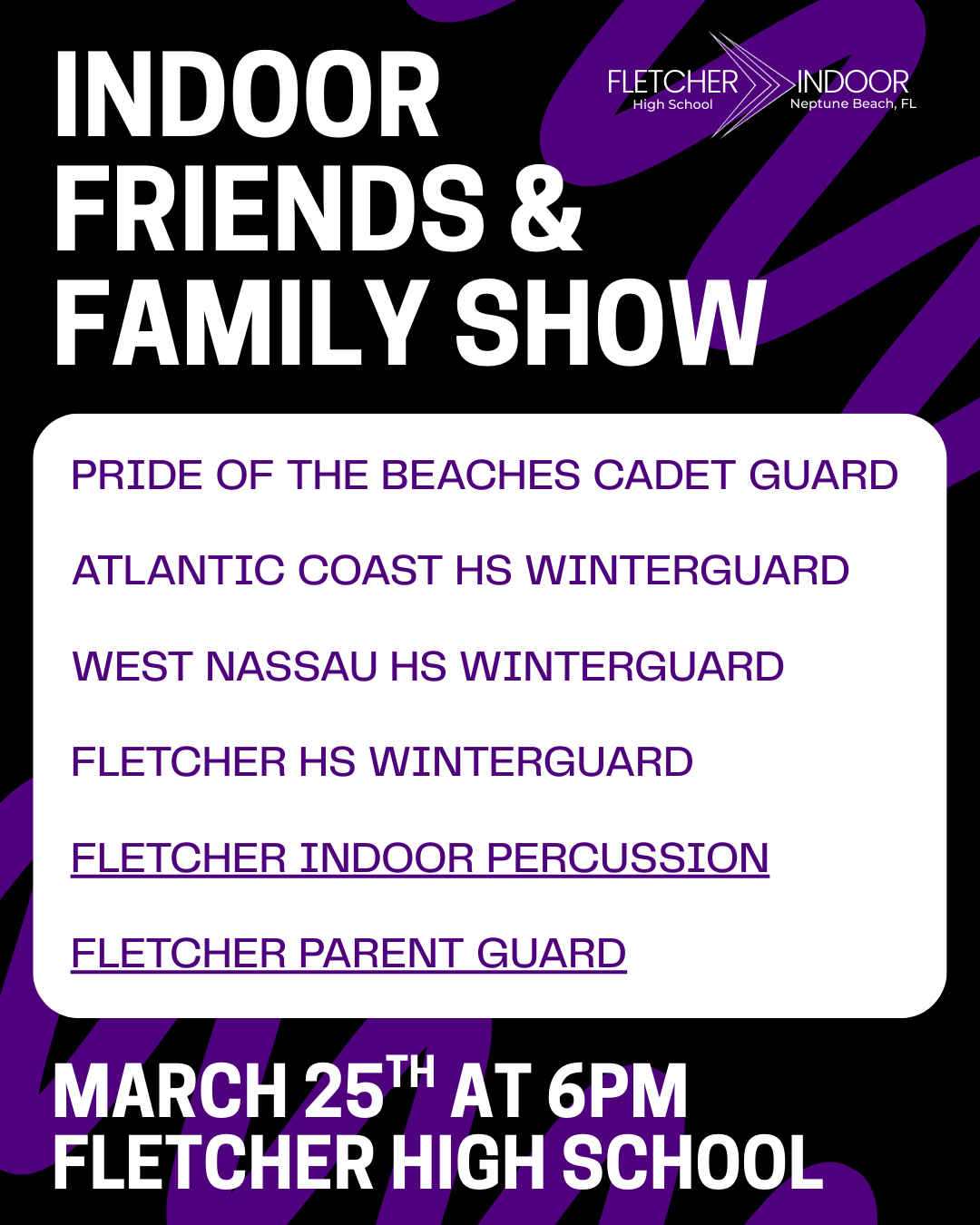 Campaign cover image for 2026 Fletcher Indoor Friends & Family Fan Favorite!