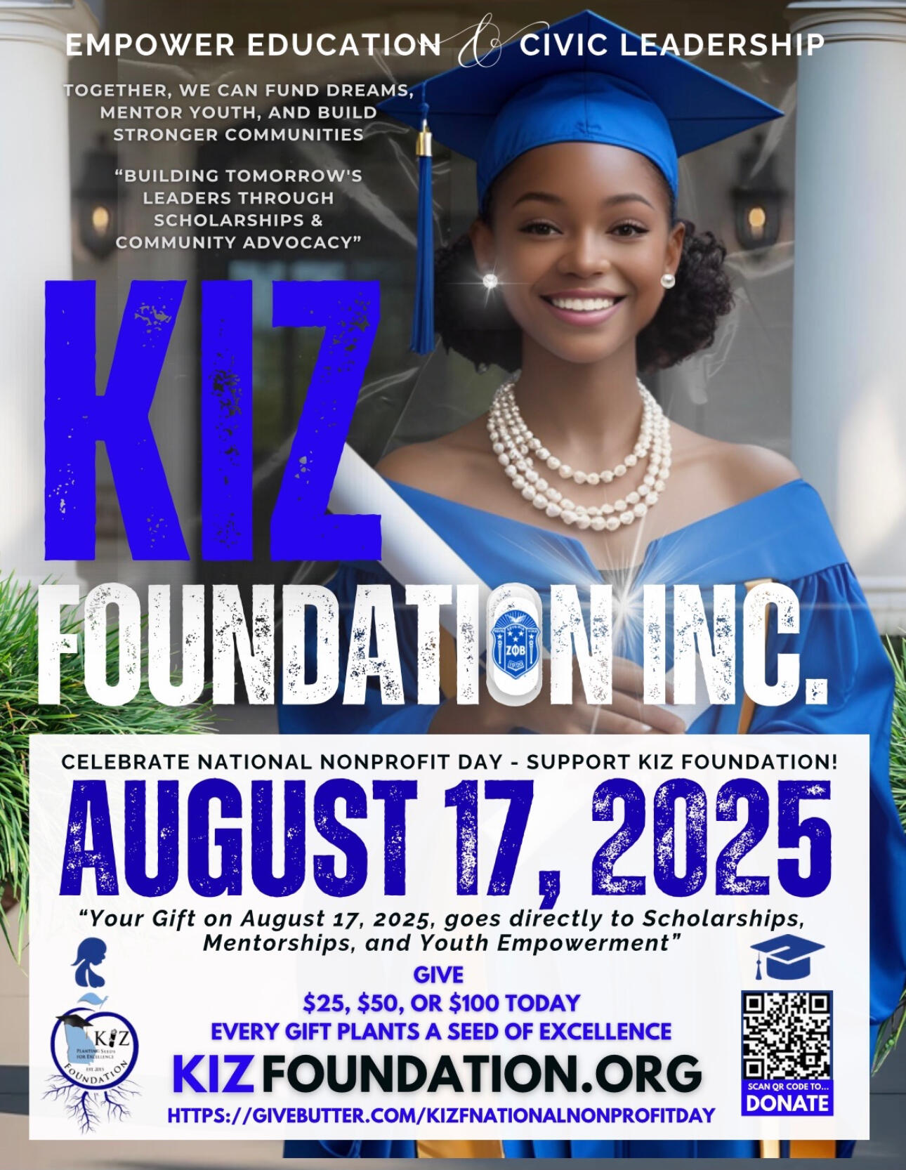 Campaign cover image for KIZF - National Non-Profit Day