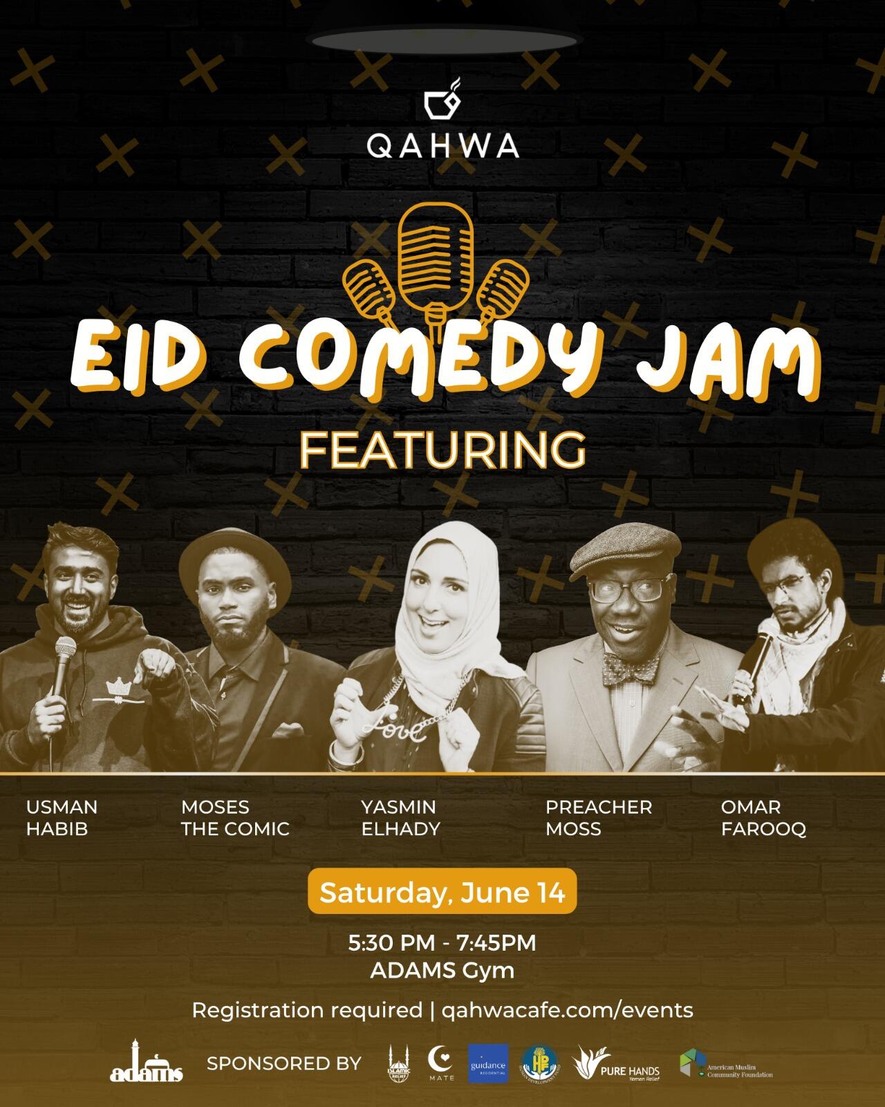 Campaign cover image for Eid Comedy Jam