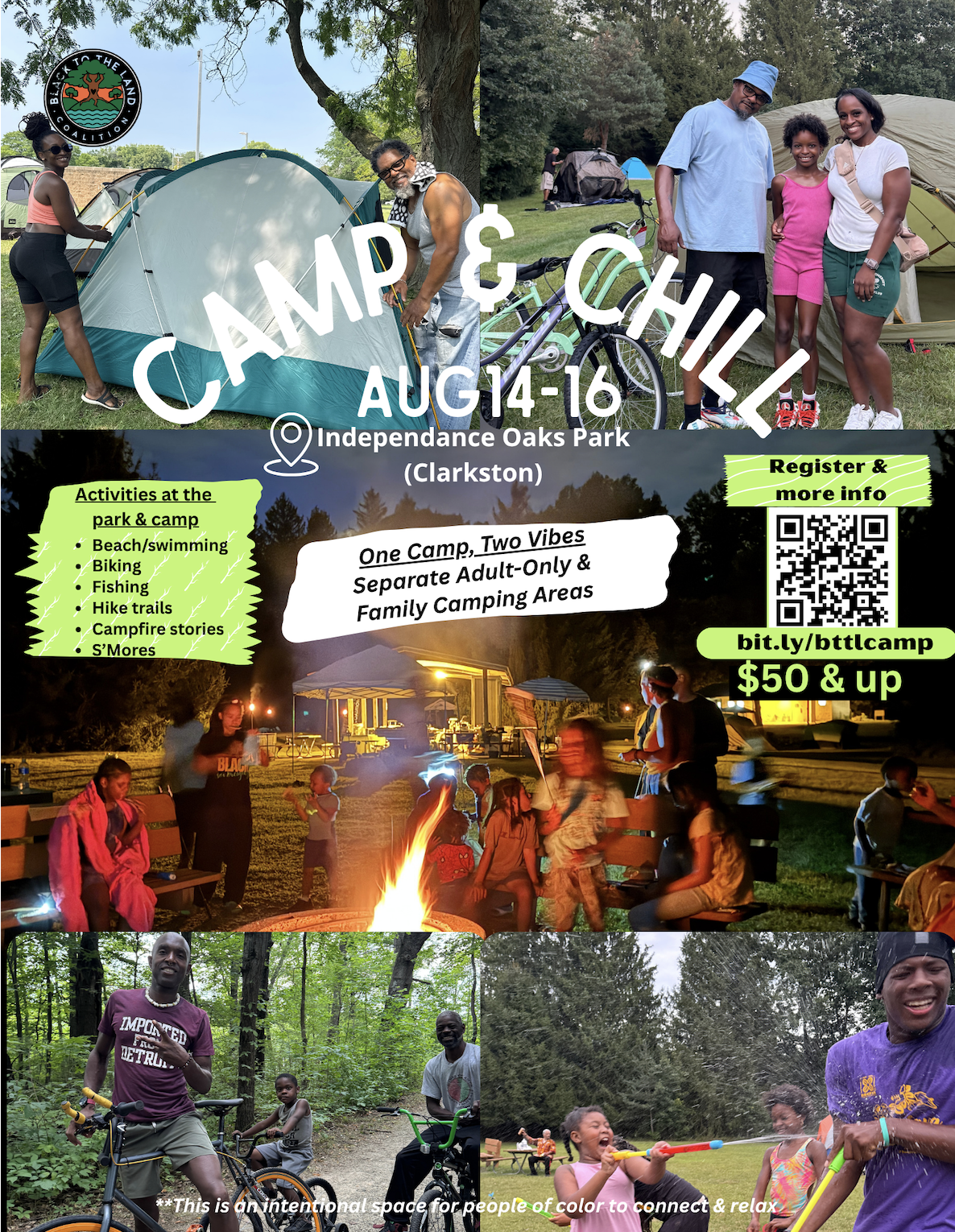 Campaign cover image for 🏕️ Camp & Chill