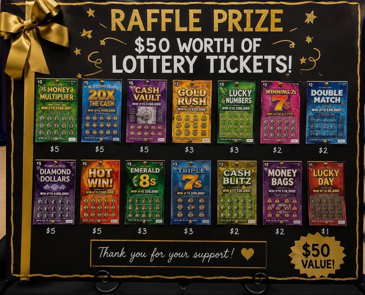 Campaign cover image for 💰 A little ticket, a BIG chance! 🎟️ TWO PRIZES, TWO WINNERS! 🎉 Grab your ticket & let luck do the rest! 🍀