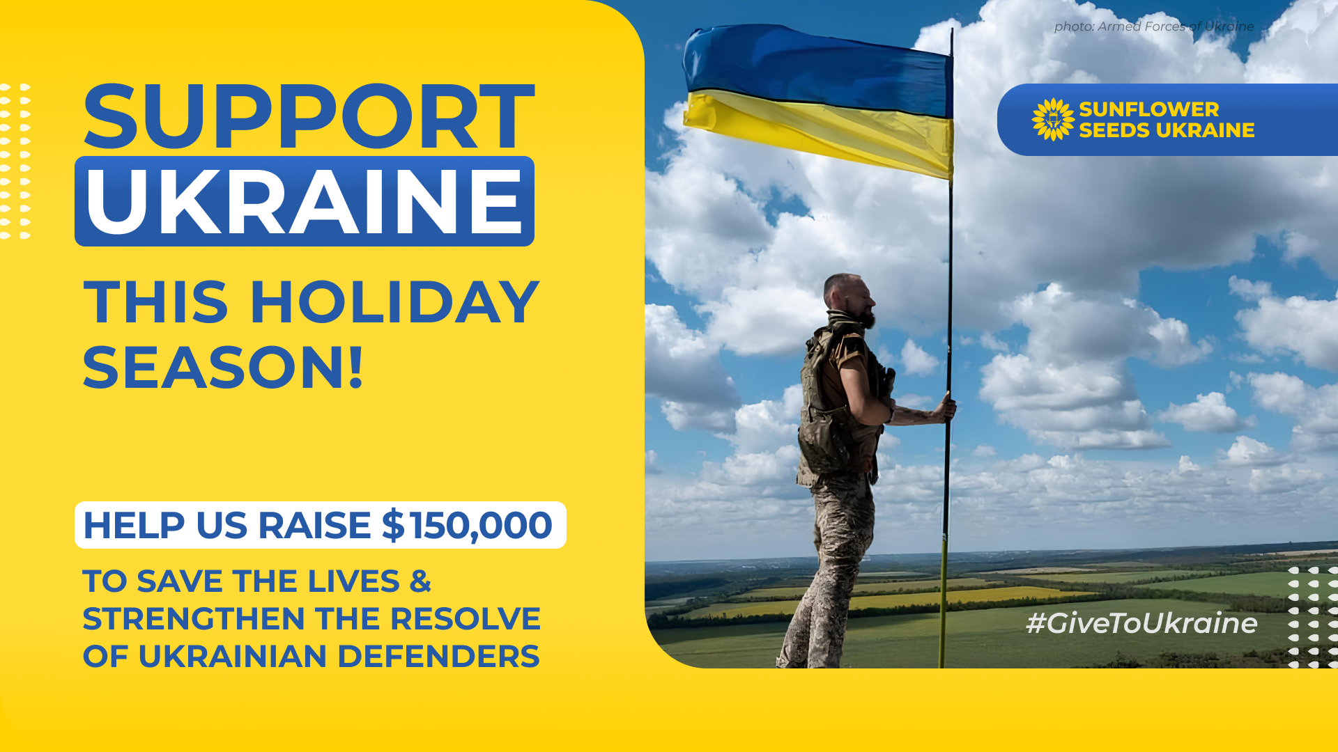 Campaign cover image for Support Ukraine this Holiday Season!