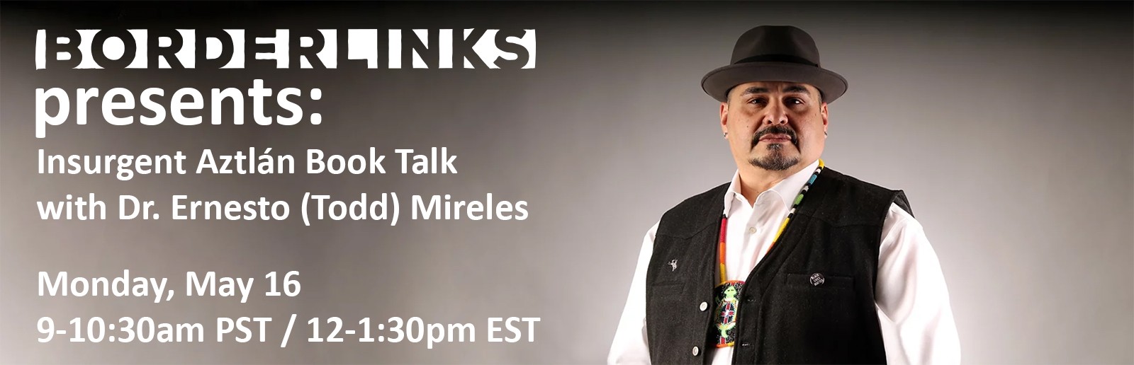 Campaign cover image for Insurgent Aztlán Book Talk with Dr. Mireles