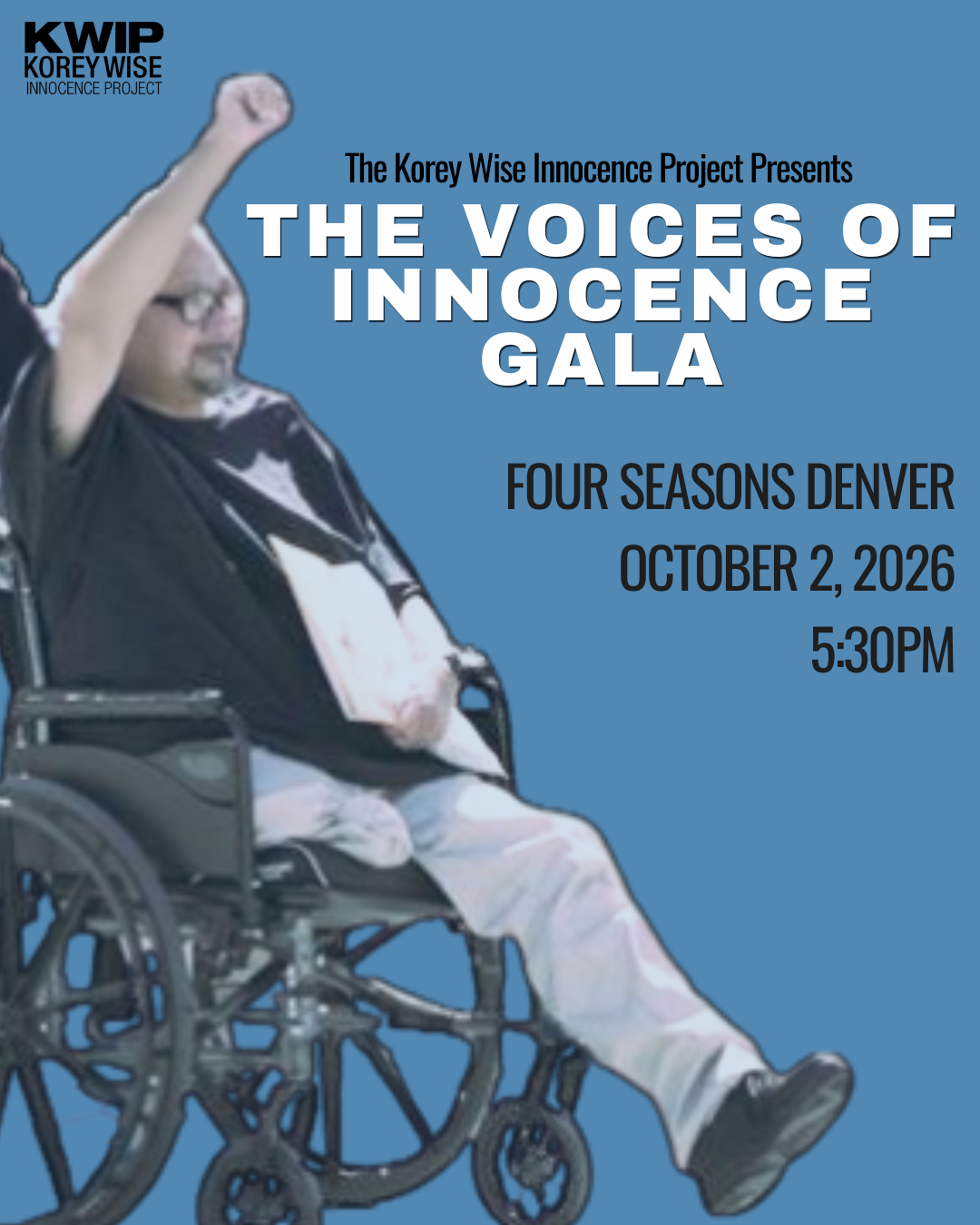 Campaign cover image for Korey Wise Innocence Project Gala 2026
