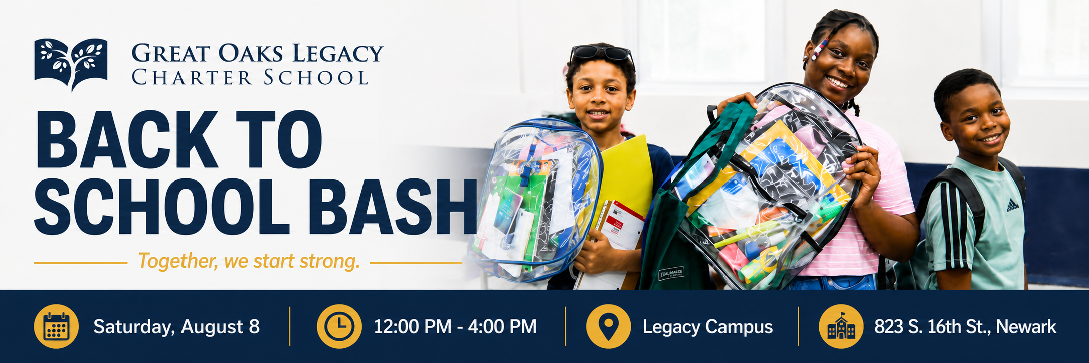 Campaign cover image for Back to School Bash at Legacy Campus