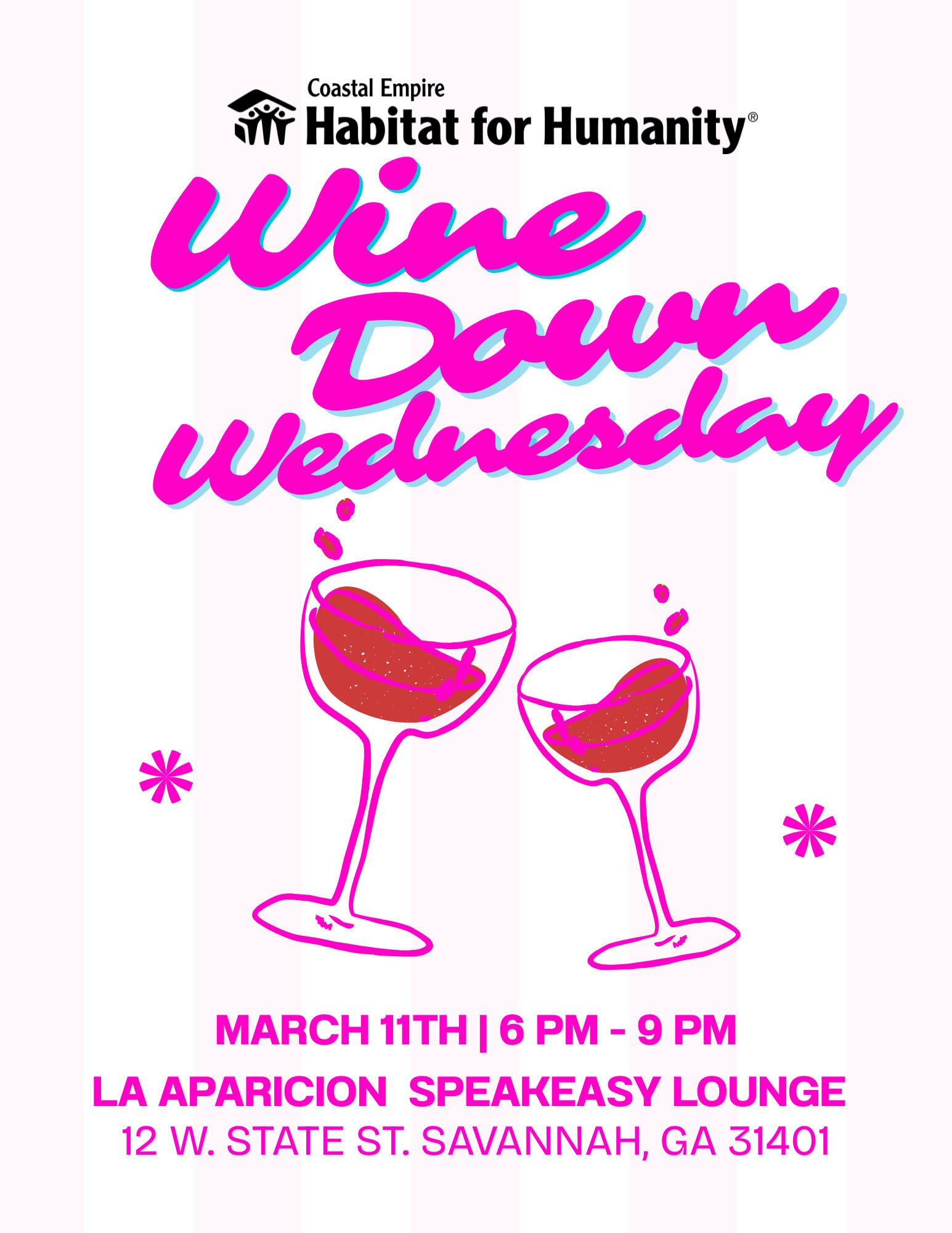 Campaign cover image for 2026 Women Build Month: Wine Down Wednesday