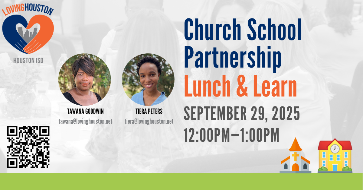 Campaign cover image for Fall 2025 Lunch & Learn - Houston ISD