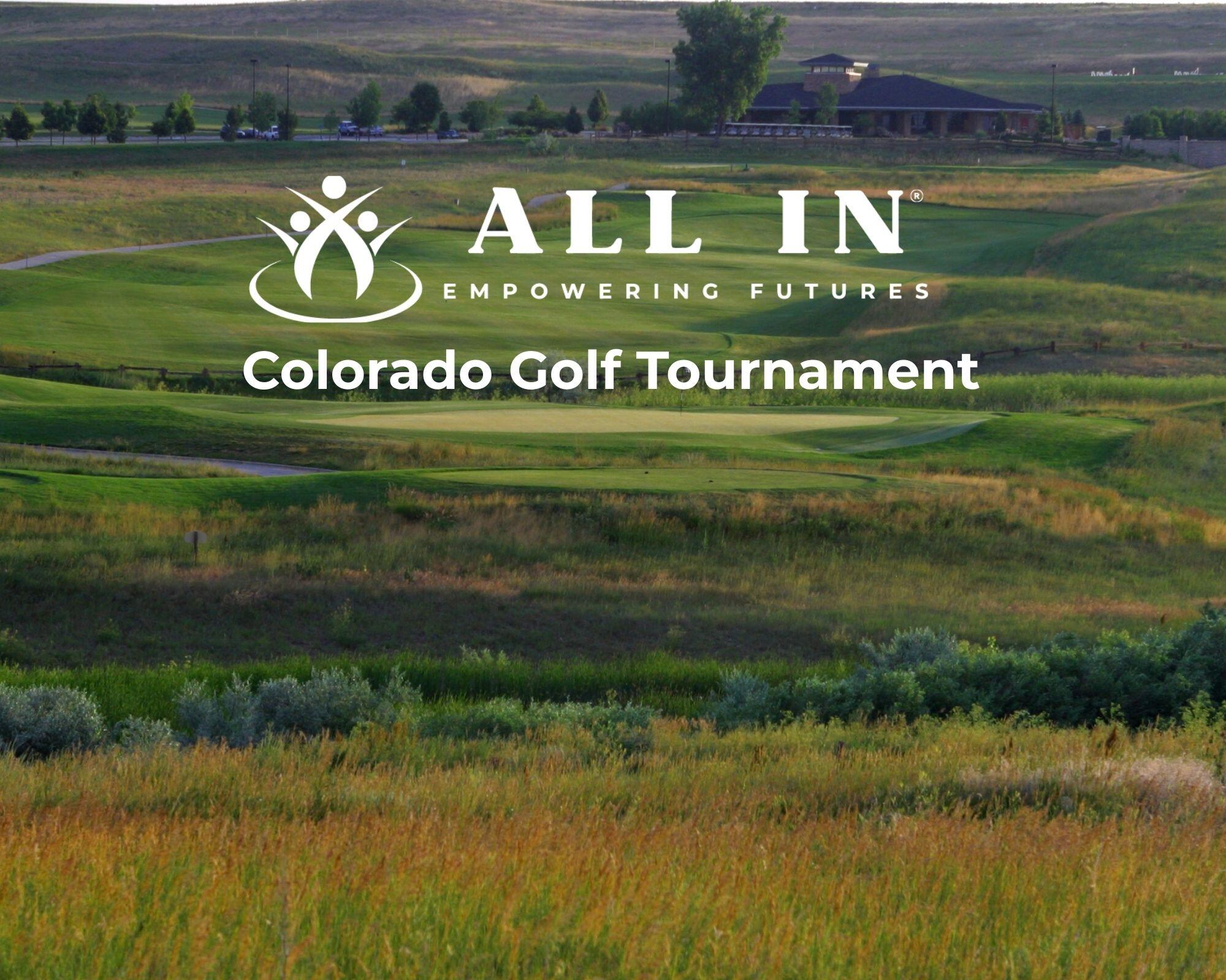 Campaign cover image for Colorado ALL IN Golf Tournament 2025