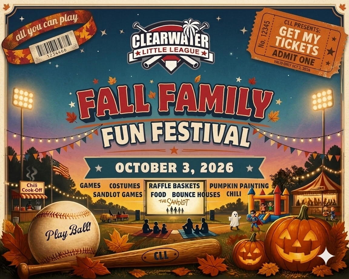 Campaign cover image for Clearwater Little League Fall Family Fun Festival 2026