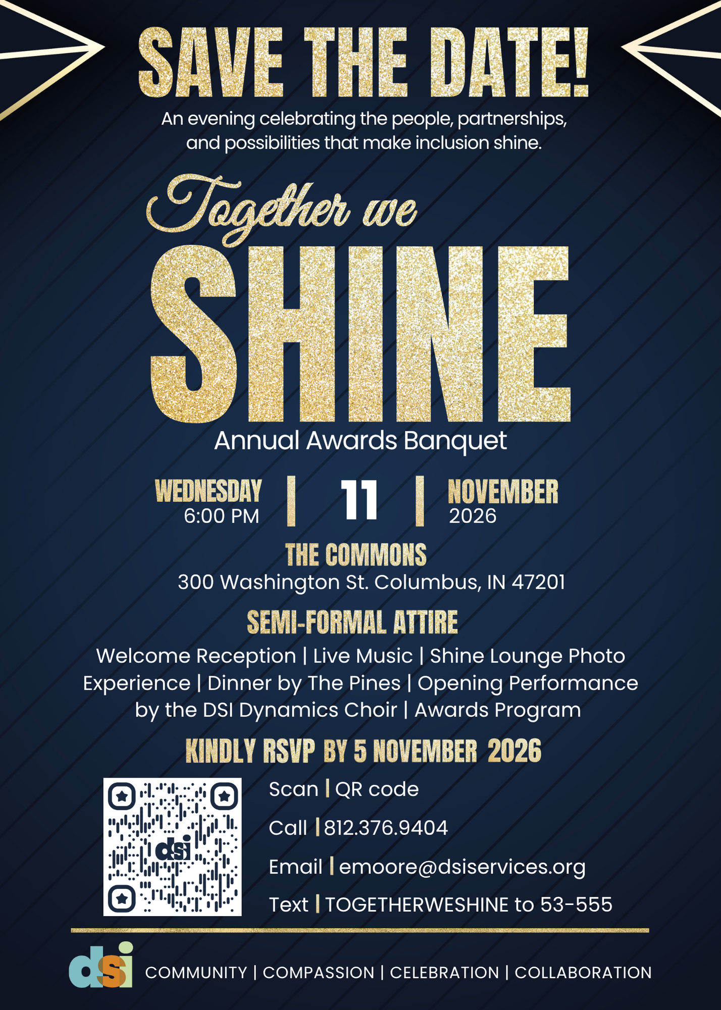 Campaign cover image for Together We Shine | DSI Annual Awards Banquet 2026