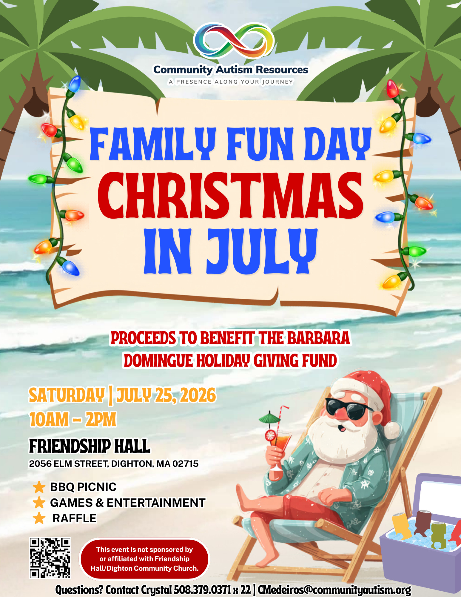 Campaign cover image for 21st Annual Family Fun Day - Christmas in July