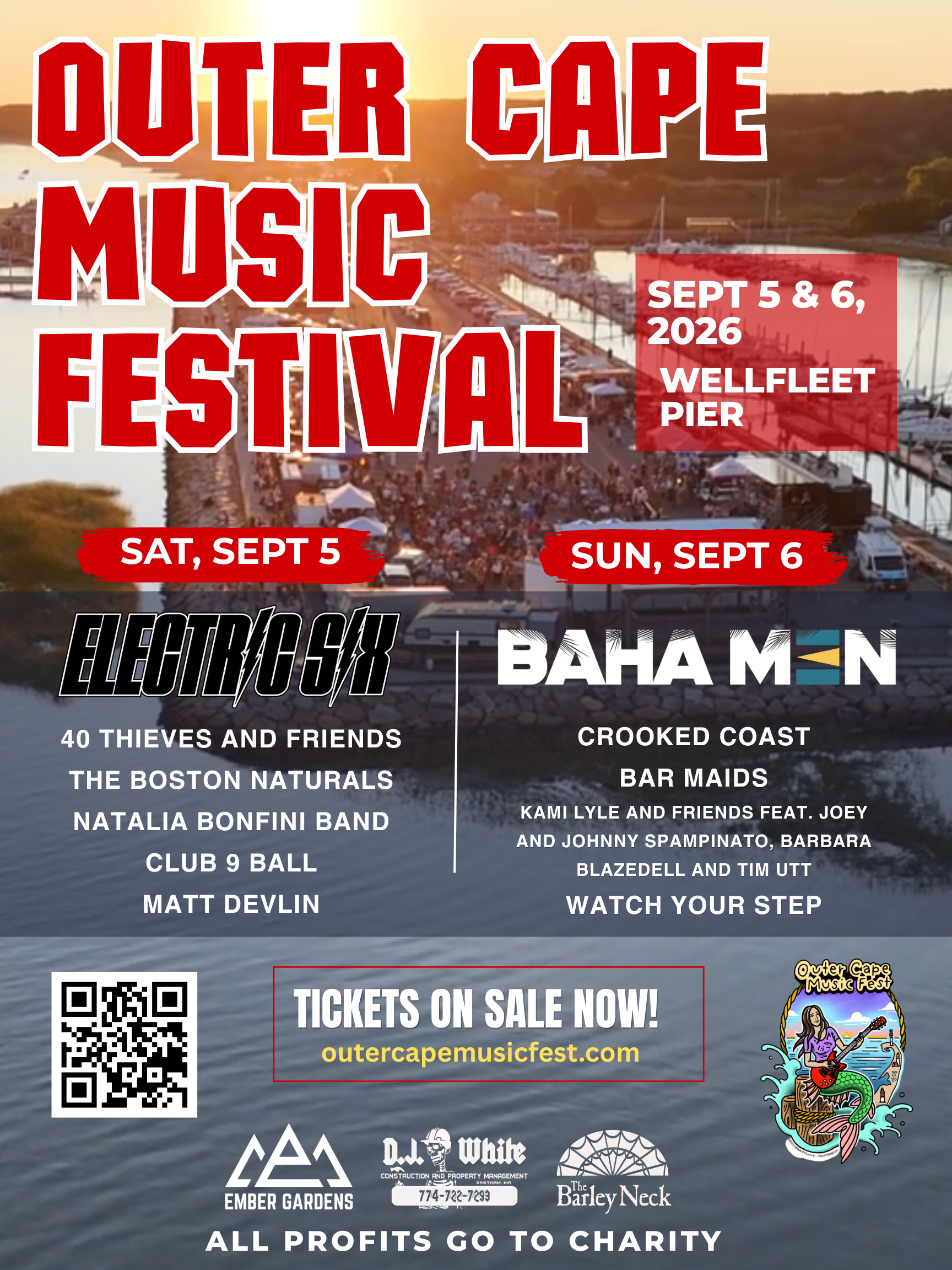 Campaign cover image for The 4th Annual Outer Cape Music Festival