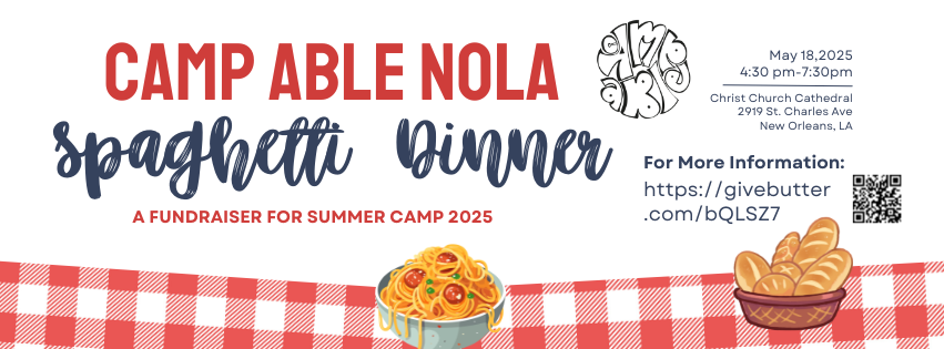 Campaign cover image for Camp Able NOLA 2025