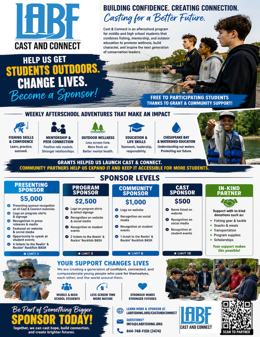 Campaign cover image for Cast & Connect Youth Wellness & Student Mentoring