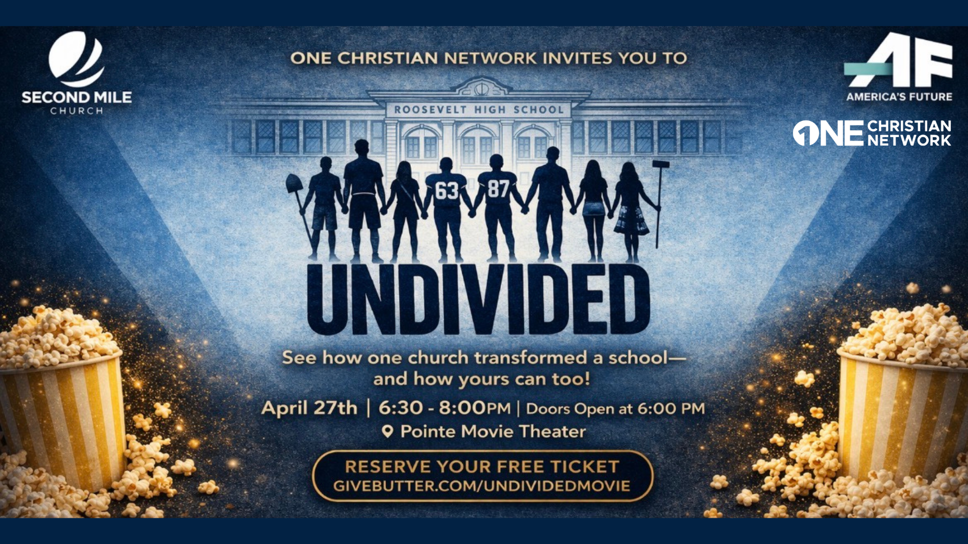 Campaign cover image for Church-School Network Undivided Movie Night & Resource Fair