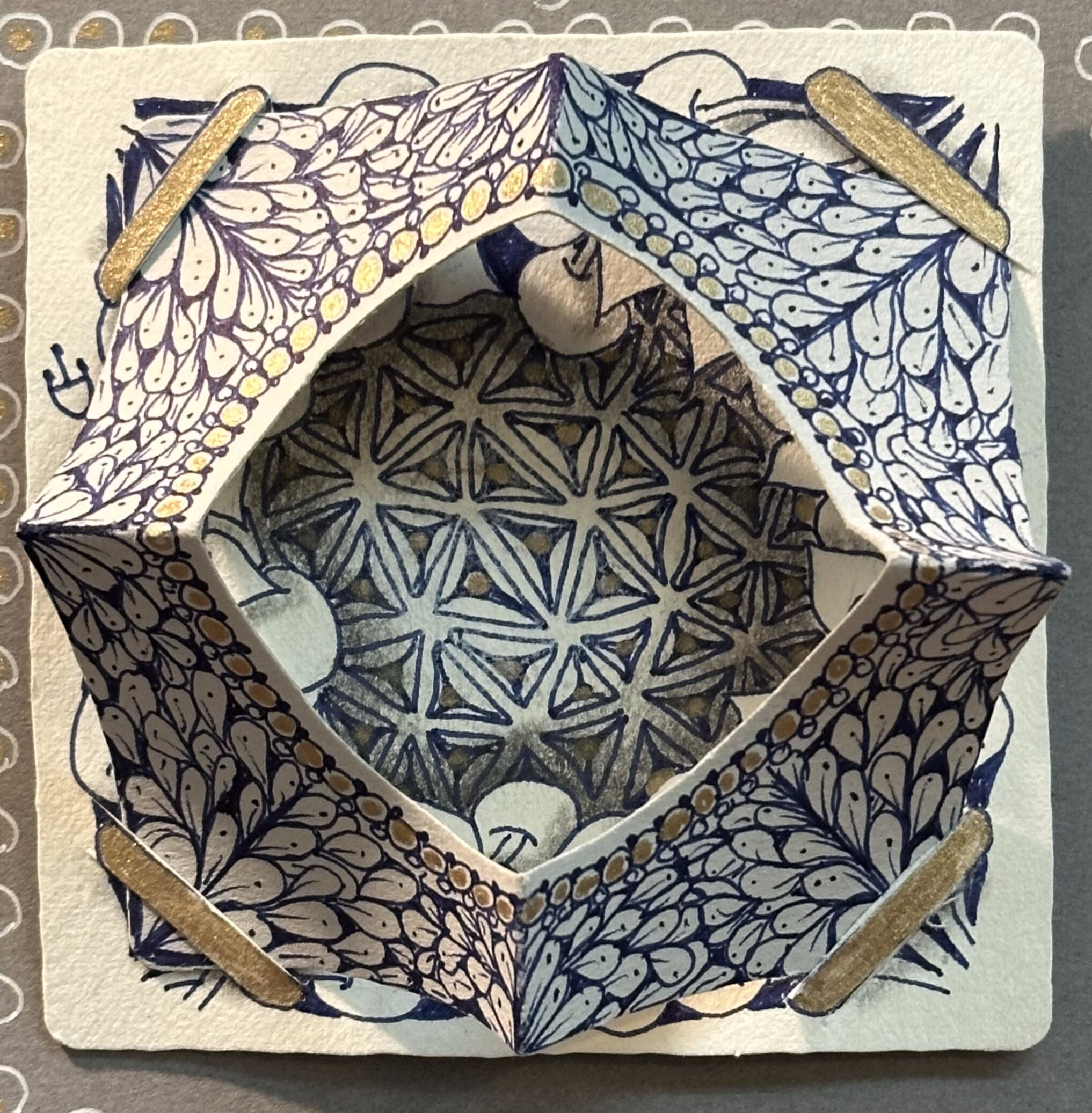 Tanguluing 3-Dimensional Tangling | Lansing Art Gallery & Education Center