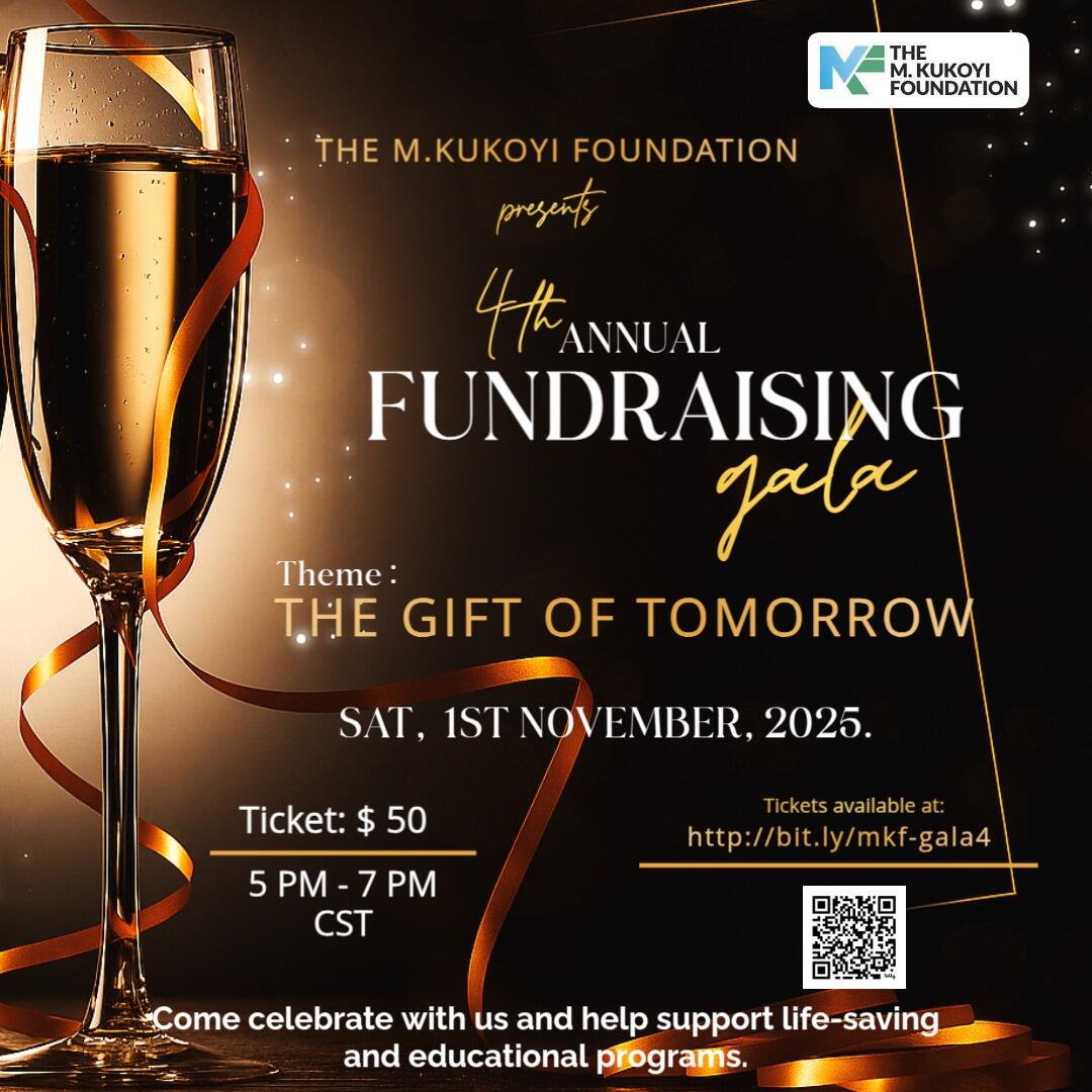 Campaign cover image for 4th Annual M. Kukoyi Foundation Fundraising Gala