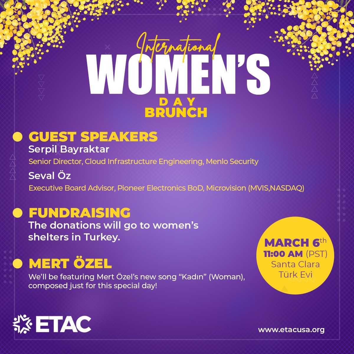 Campaign cover image for International Women's Day Brunch