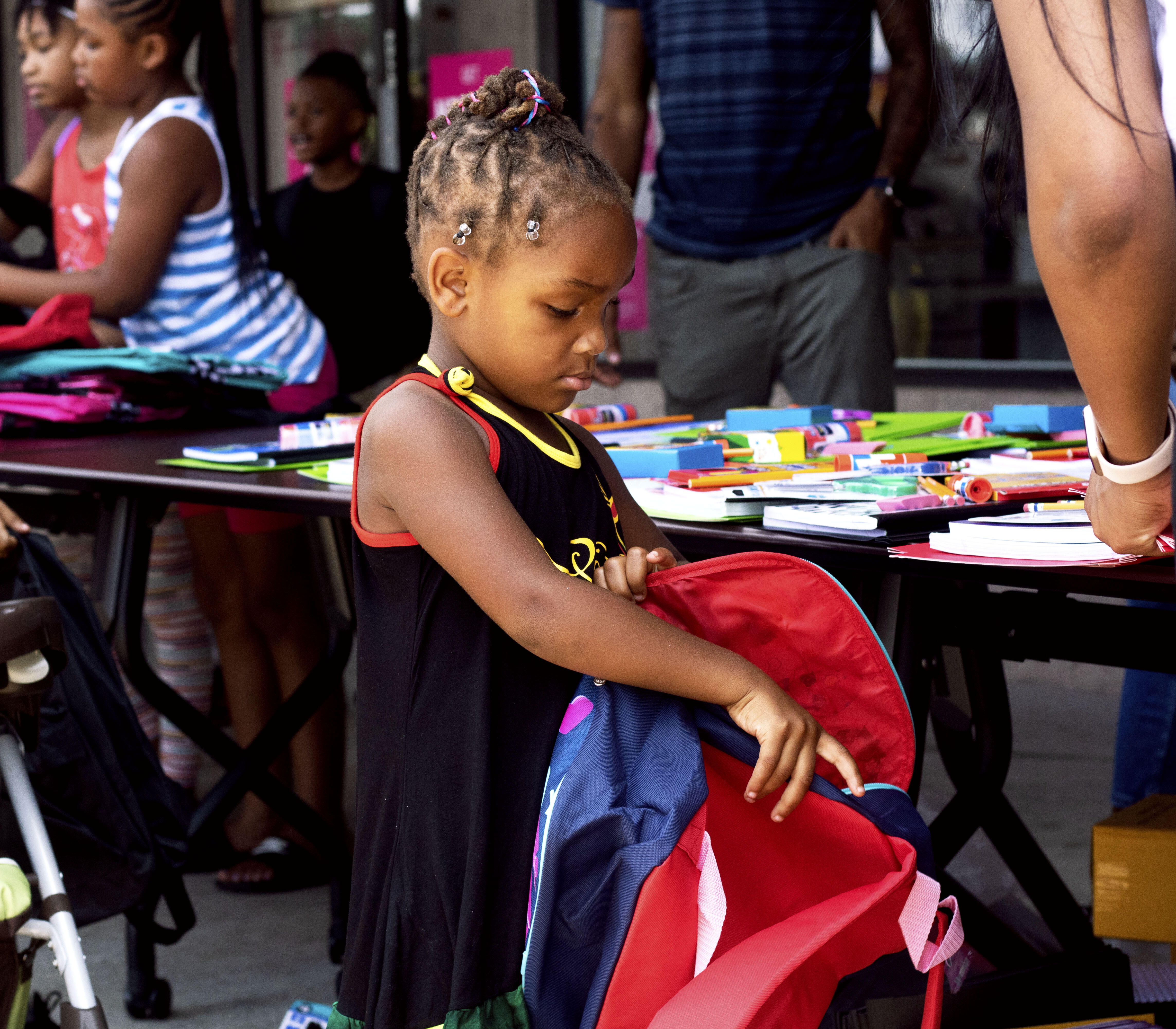 Campaign cover image for Back To School Drive 2026 - @justbecausefamily